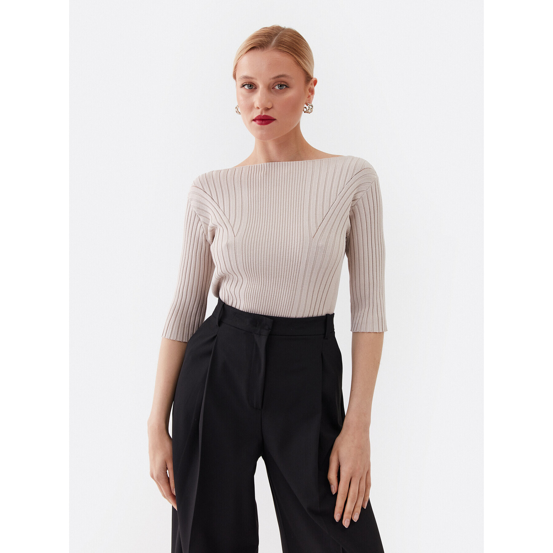 Calvin Klein Halenka K20K205738 Šedá Slim Fit - Pepit.cz