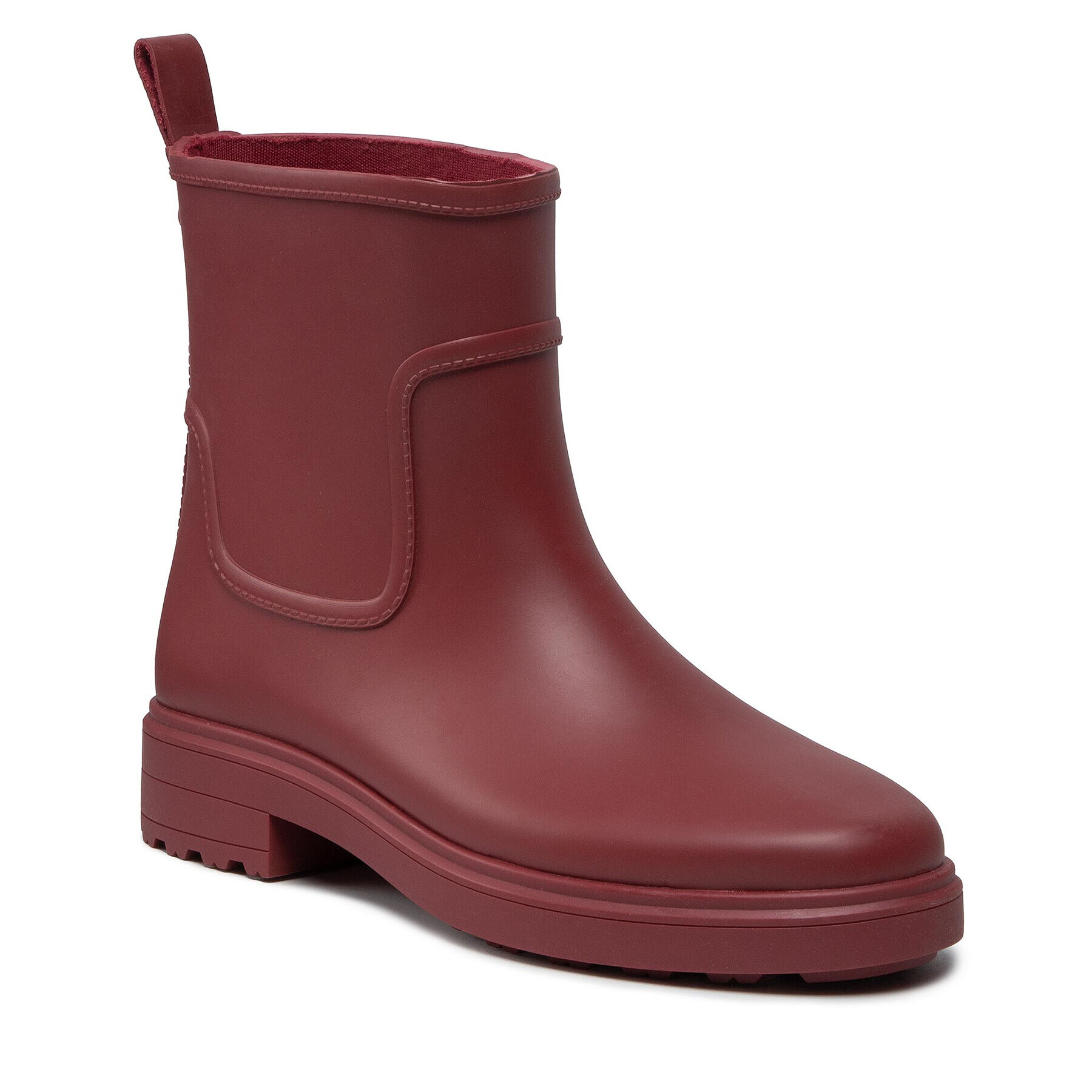 Calvin Klein Holínky Rain Boot HW0HW00606 Bordó - Pepit.cz