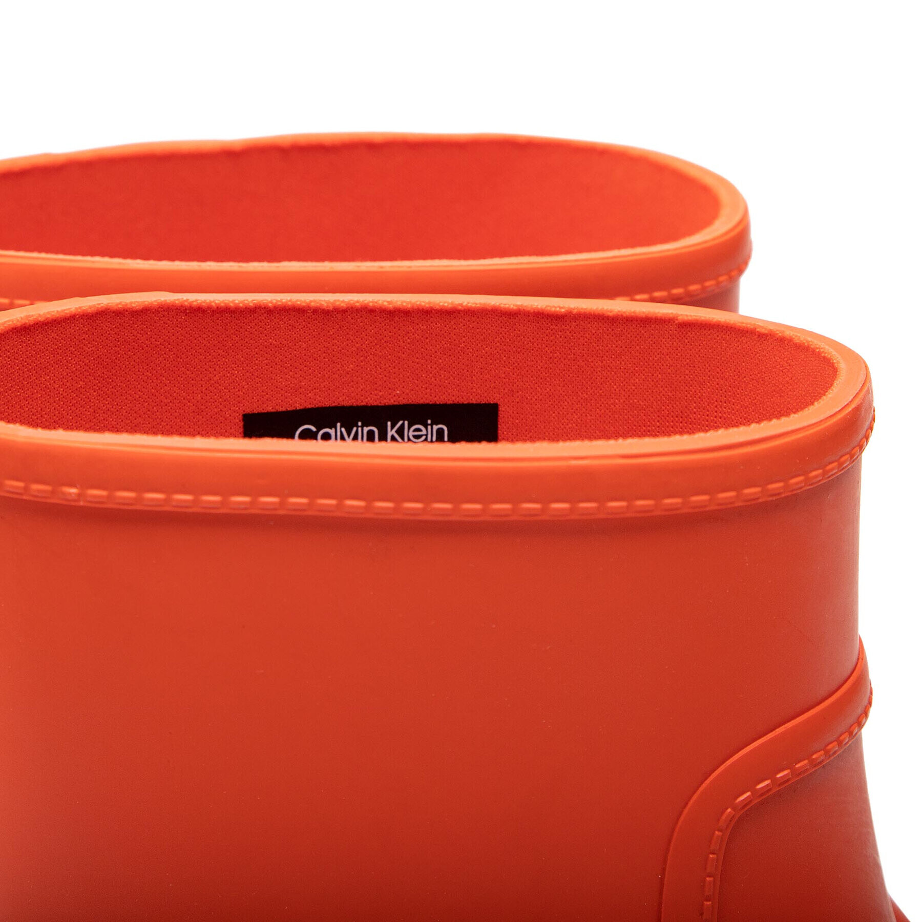 Calvin Klein Holínky Rain Boot HW0HW01301 Oranžová - Pepit.cz