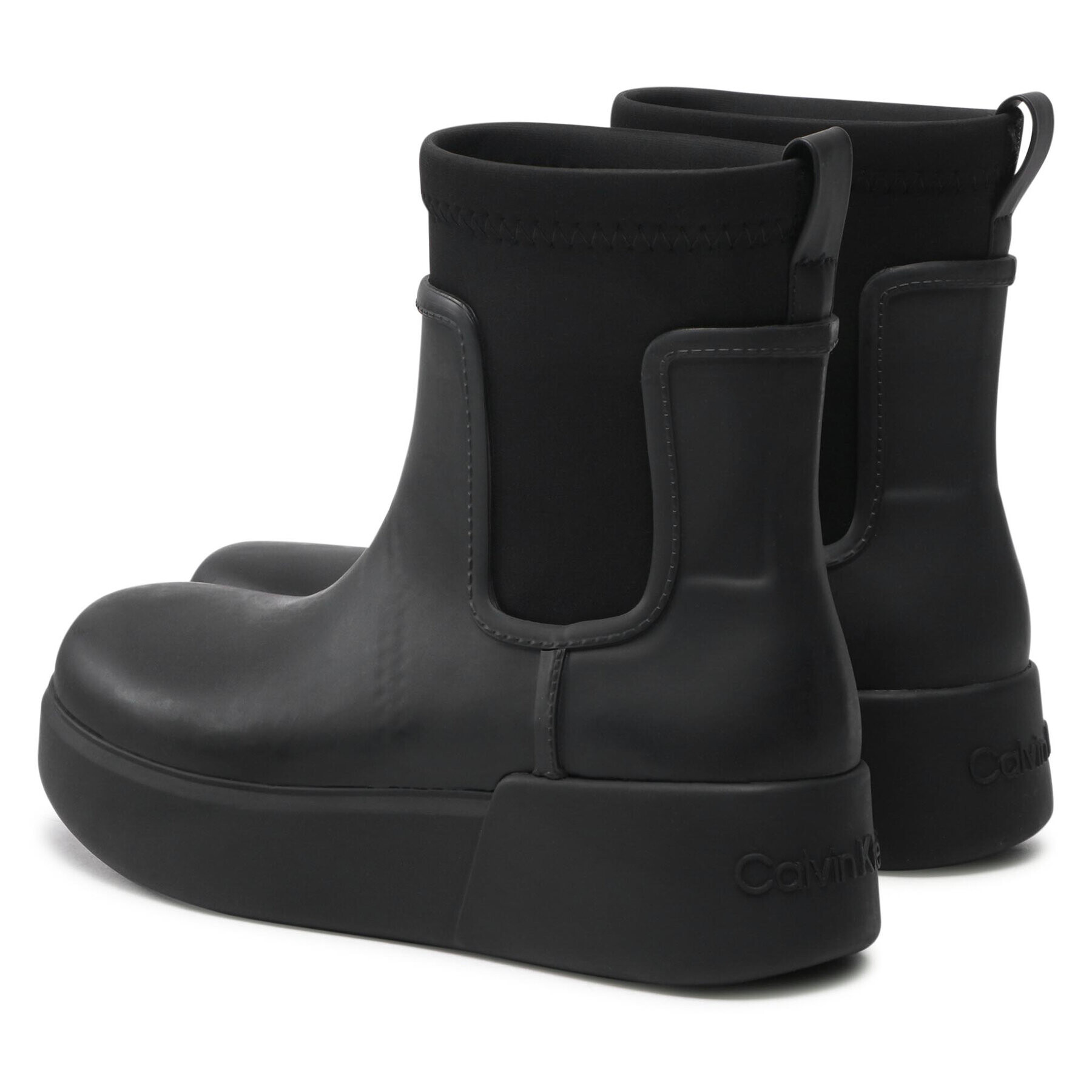 Calvin Klein Holínky Rainboot HW0HW01394 Černá - Pepit.cz