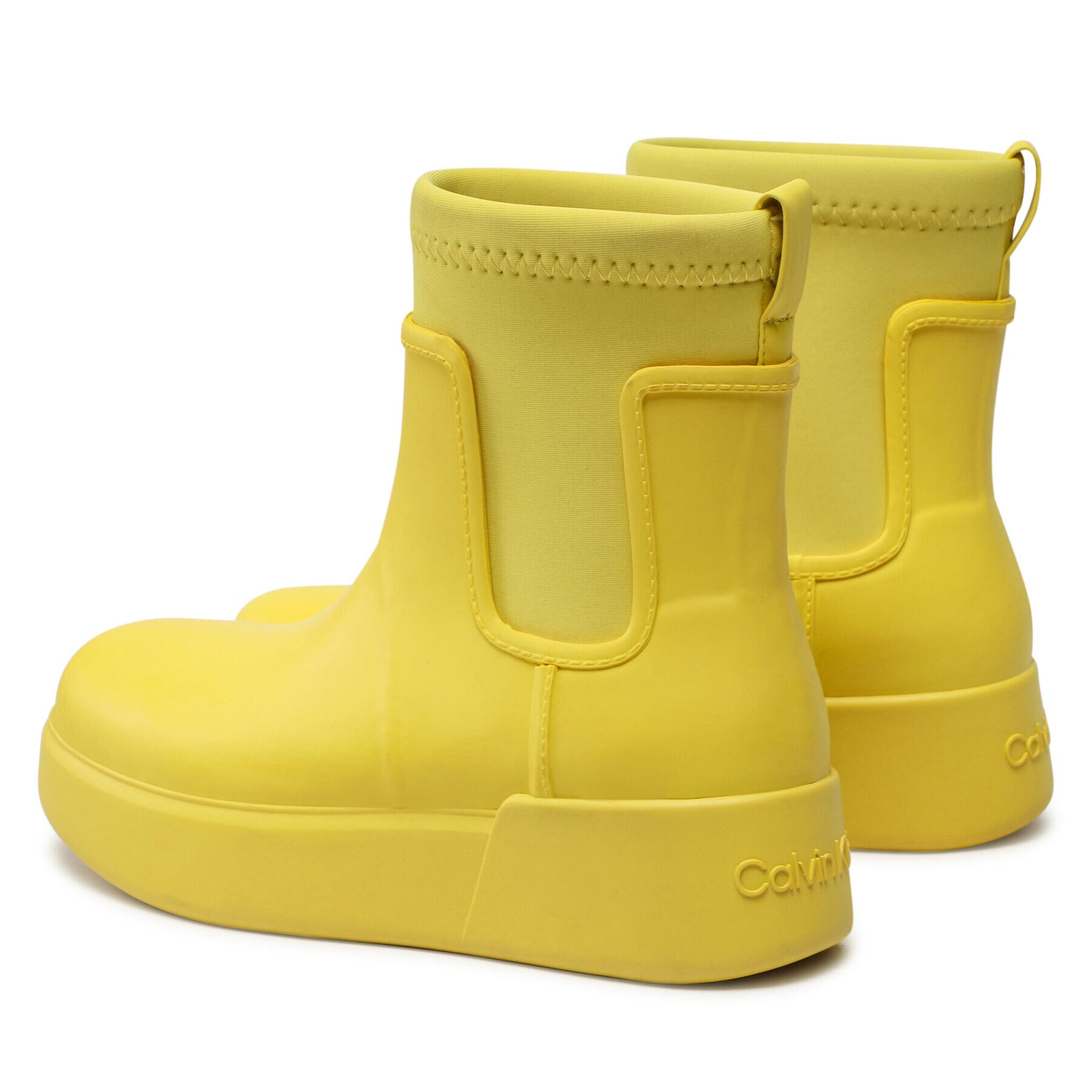 Calvin Klein Holínky Rainboot HW0HW01394 Žlutá - Pepit.cz