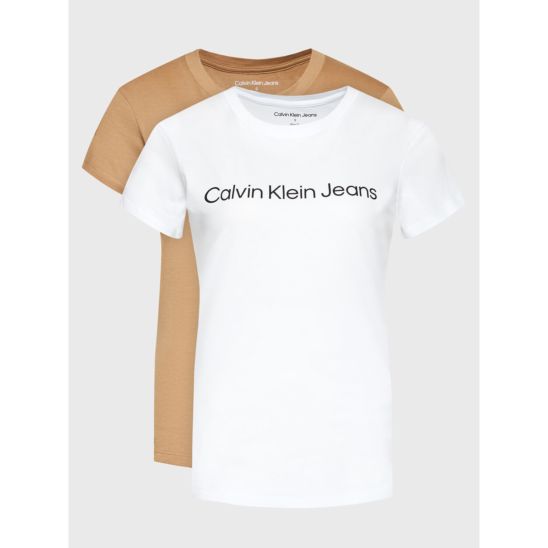 Calvin Klein Jeans 2-dílná sada T-shirts J20J216466 Barevná Slim Fit - Pepit.cz