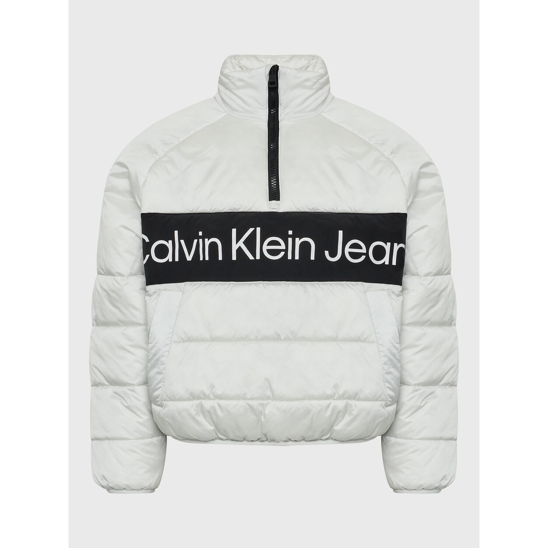 Calvin Klein Jeans Bunda anorak J30J321966 Šedá Regular Fit - Pepit.cz