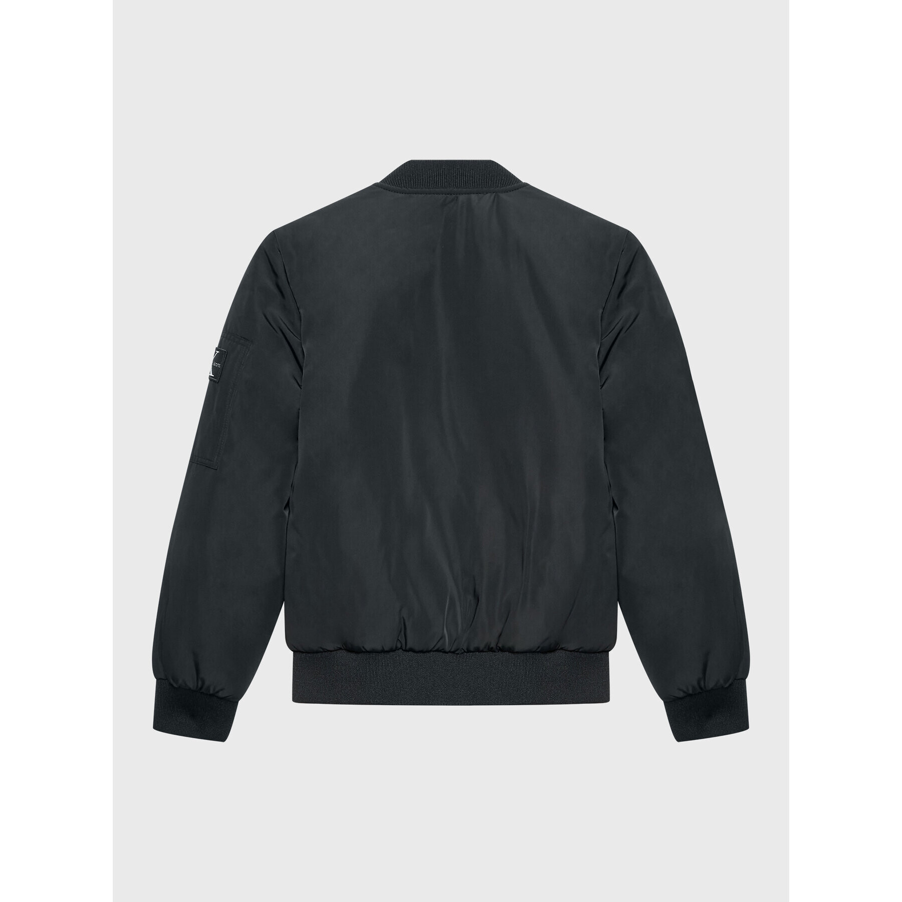 Calvin Klein Jeans Bunda bomber IB0IB01473 Černá Regular Fit - Pepit.cz