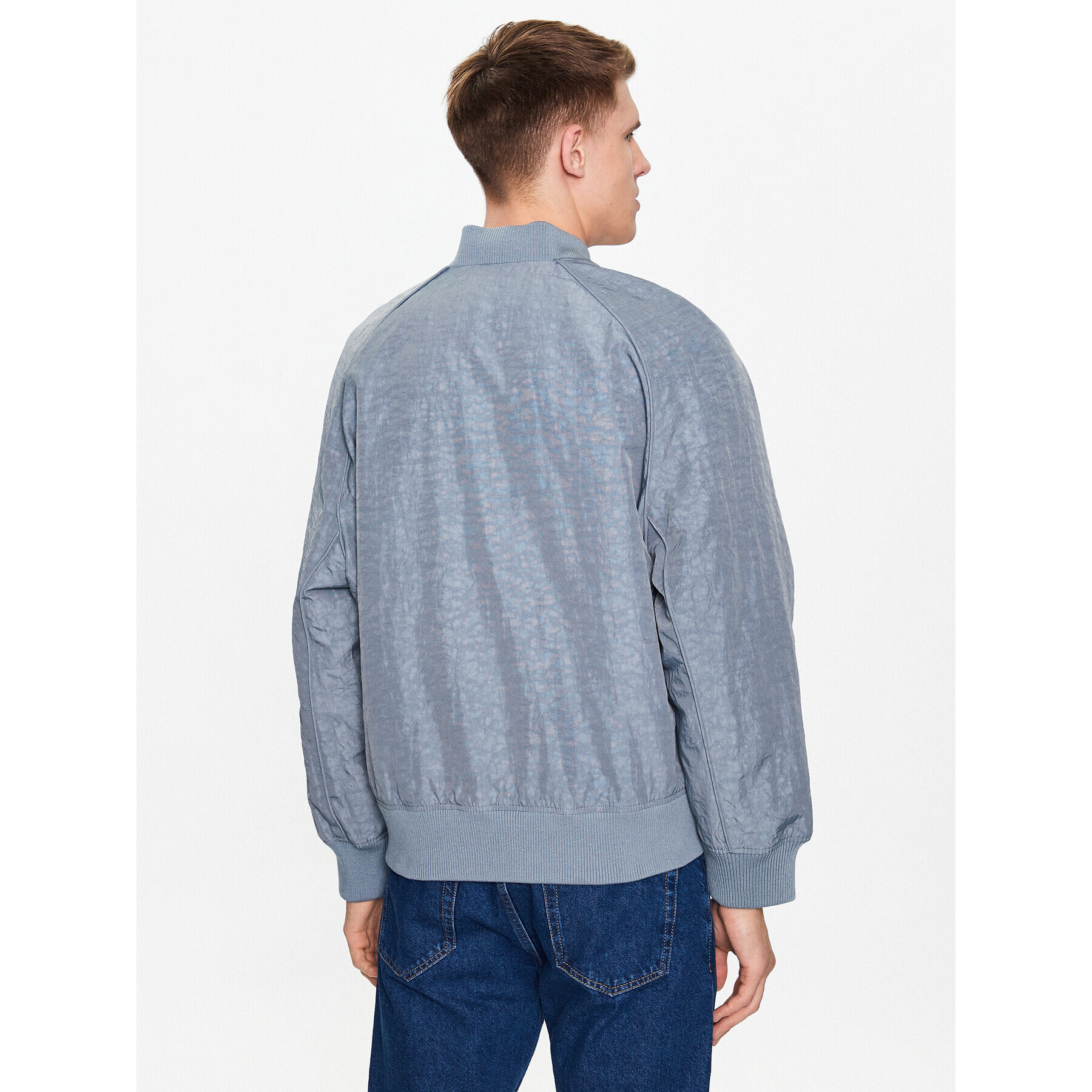 Calvin Klein Jeans Bunda bomber J30J322938 Šedá Relaxed Fit - Pepit.cz