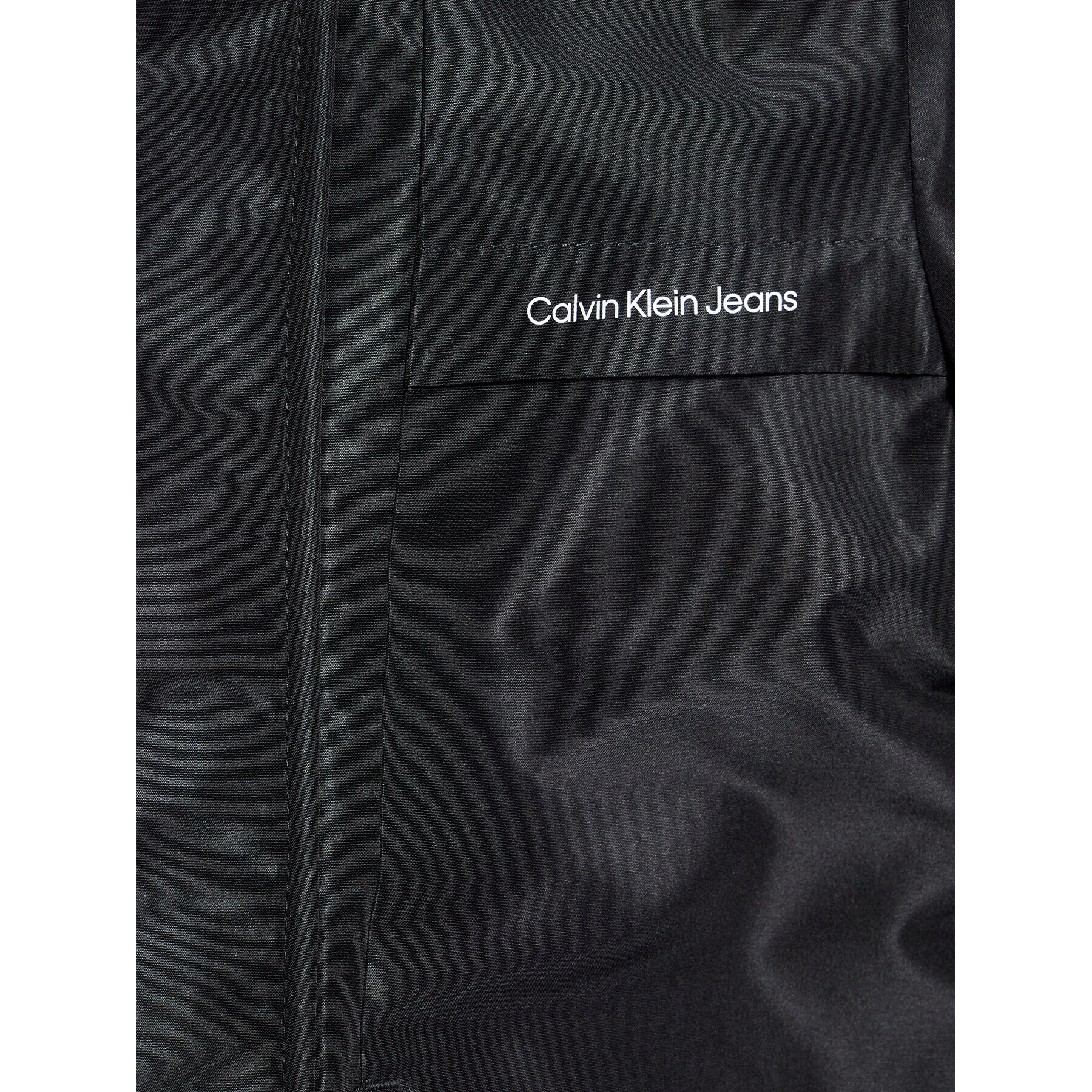 Calvin Klein Jeans Bunda pro přechodné období Back To School IB0IB01274 Černá Regular Fit - Pepit.cz