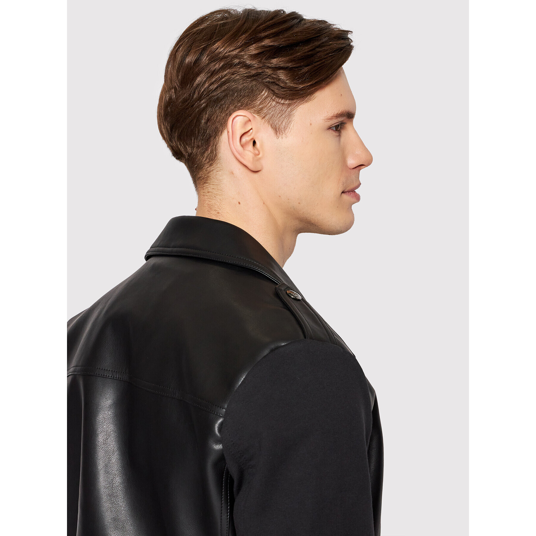 Calvin Klein Jeans Bunda pro přechodné období J30J319686 Černá Regular Fit - Pepit.cz