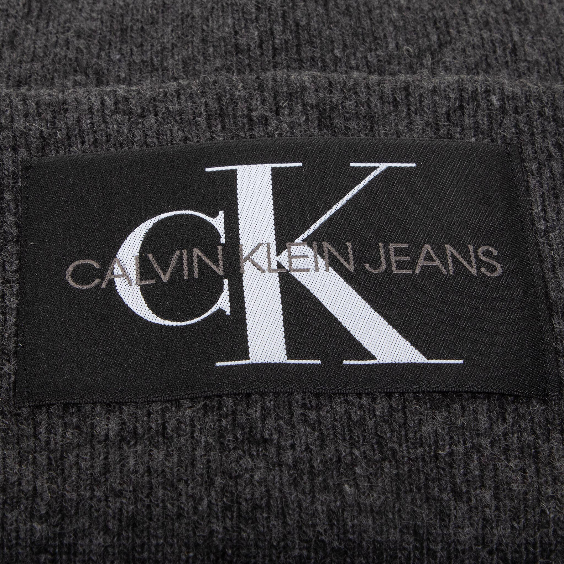 Calvin Klein Jeans Čepice Beanie K50K506246 Šedá - Pepit.cz