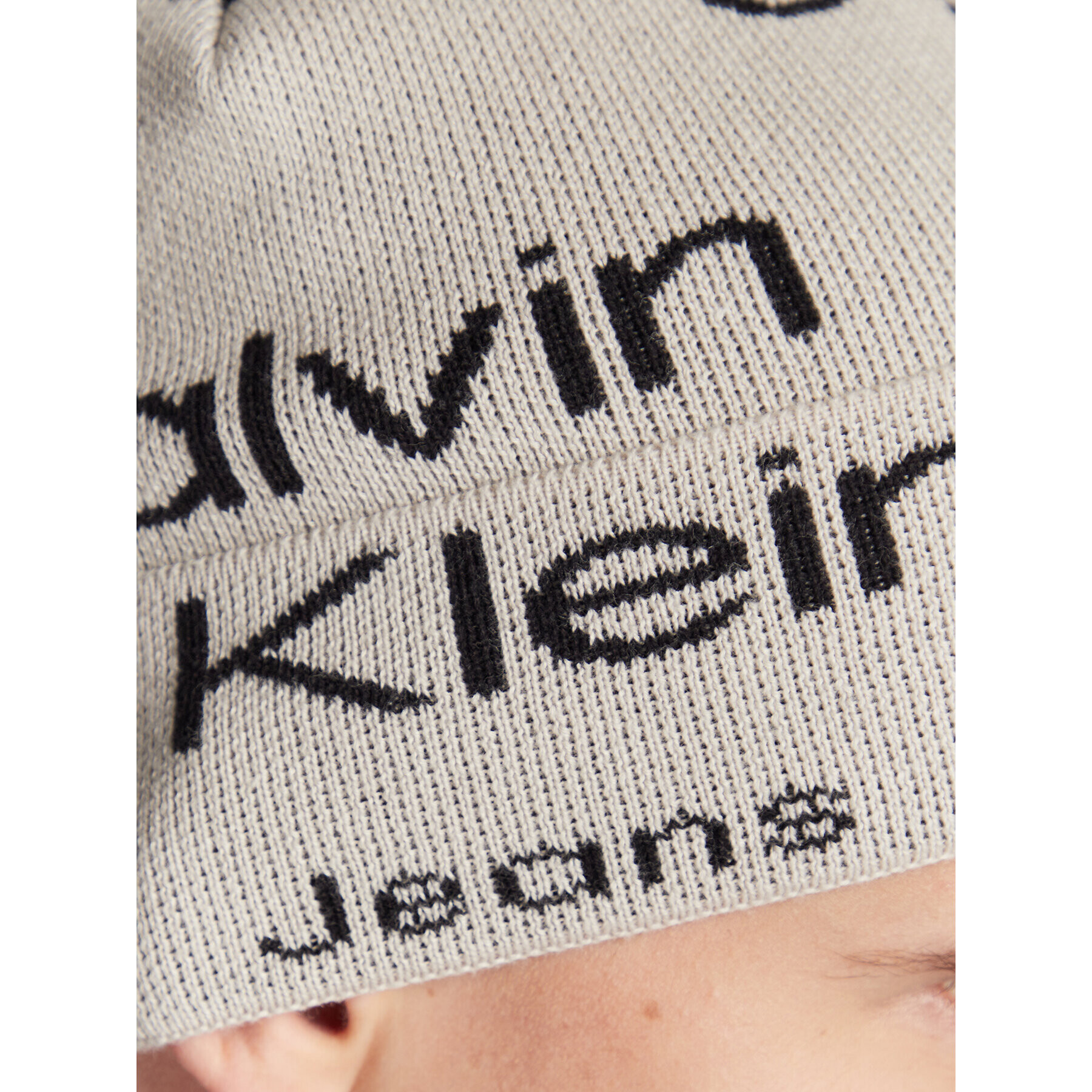 Calvin Klein Jeans Čepice K50K509900 Béžová - Pepit.cz