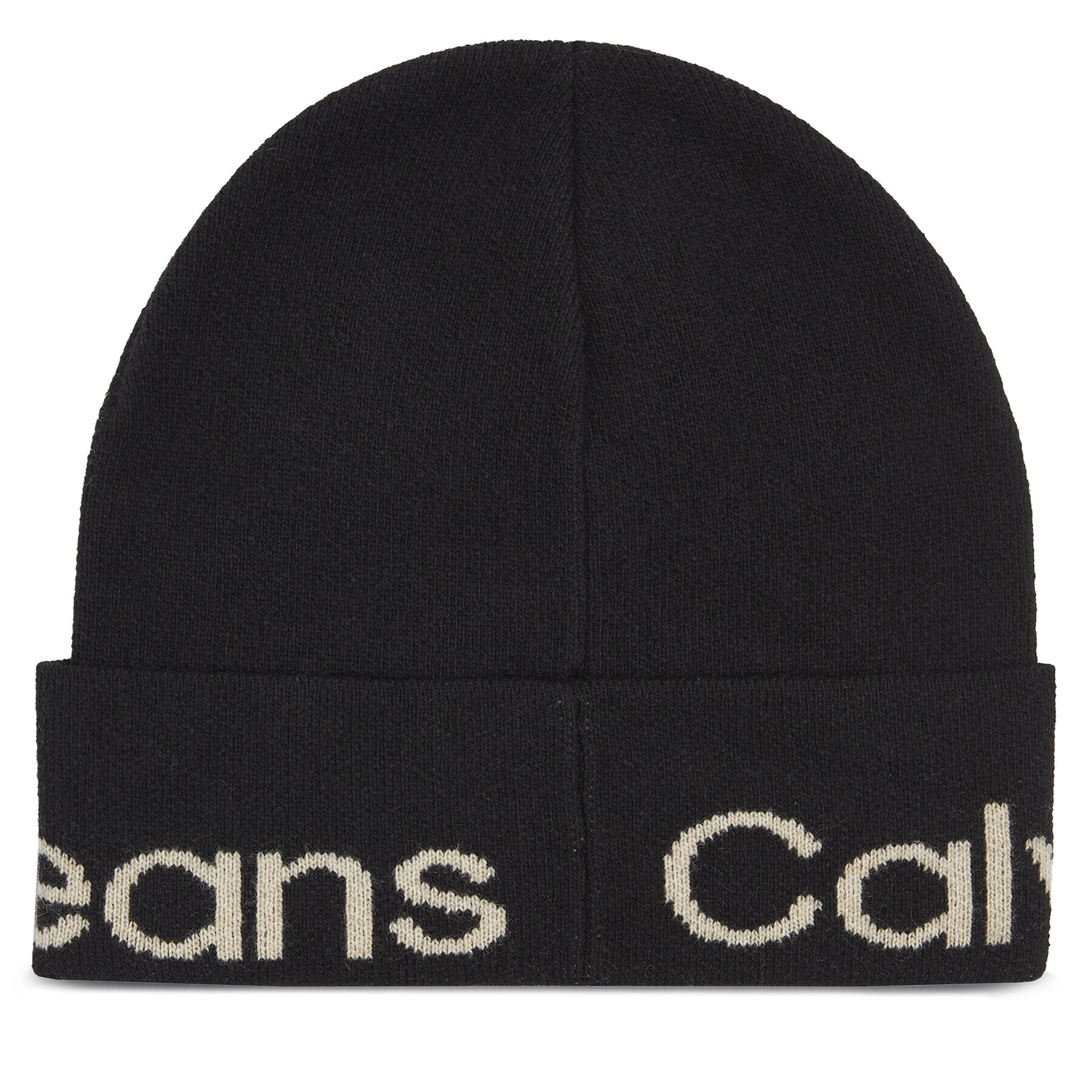 Calvin Klein Jeans Čepice Logo Beanie K60K611271 Černá - Pepit.cz