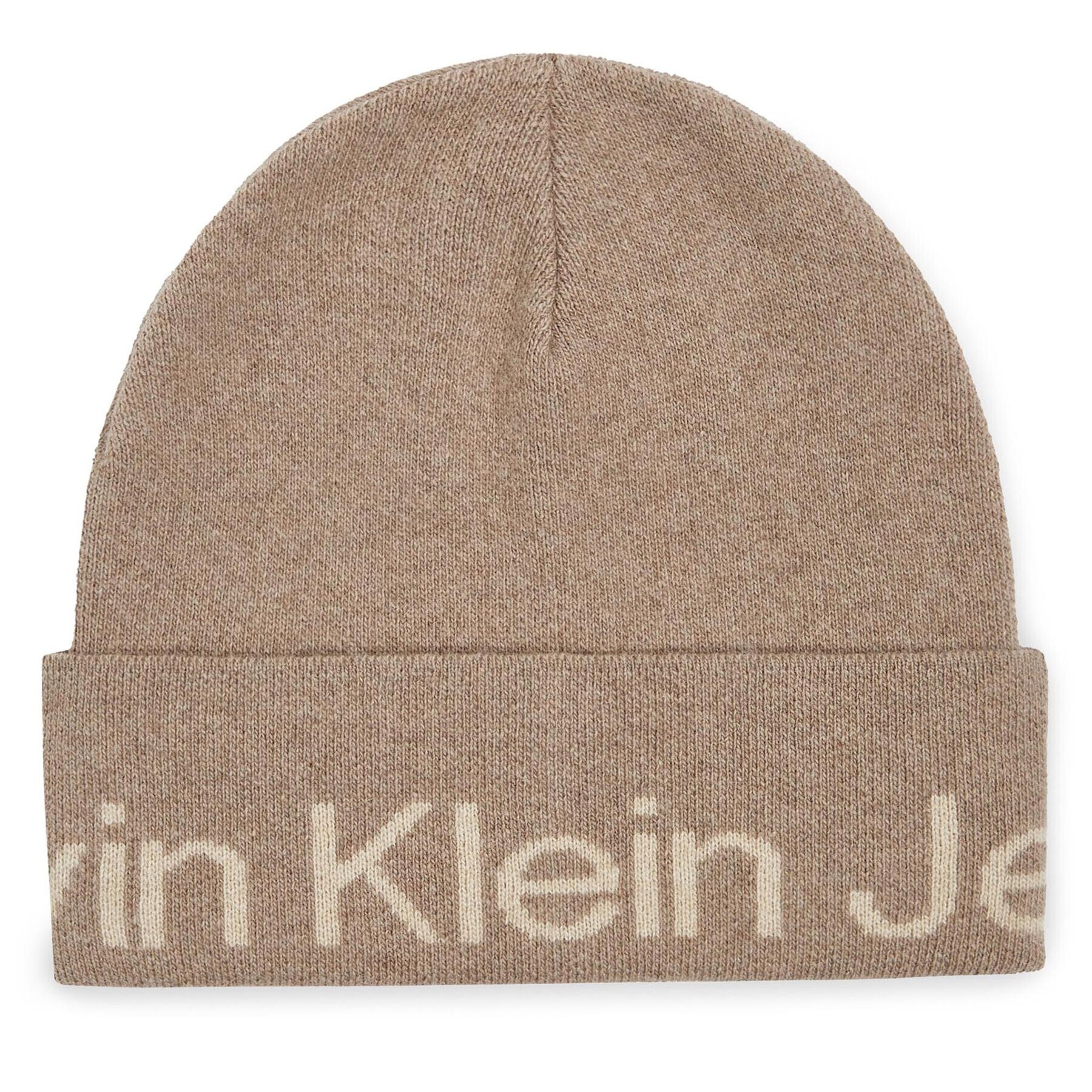 Calvin Klein Jeans Čepice Logo Beanie K60K611271 Šedá - Pepit.cz