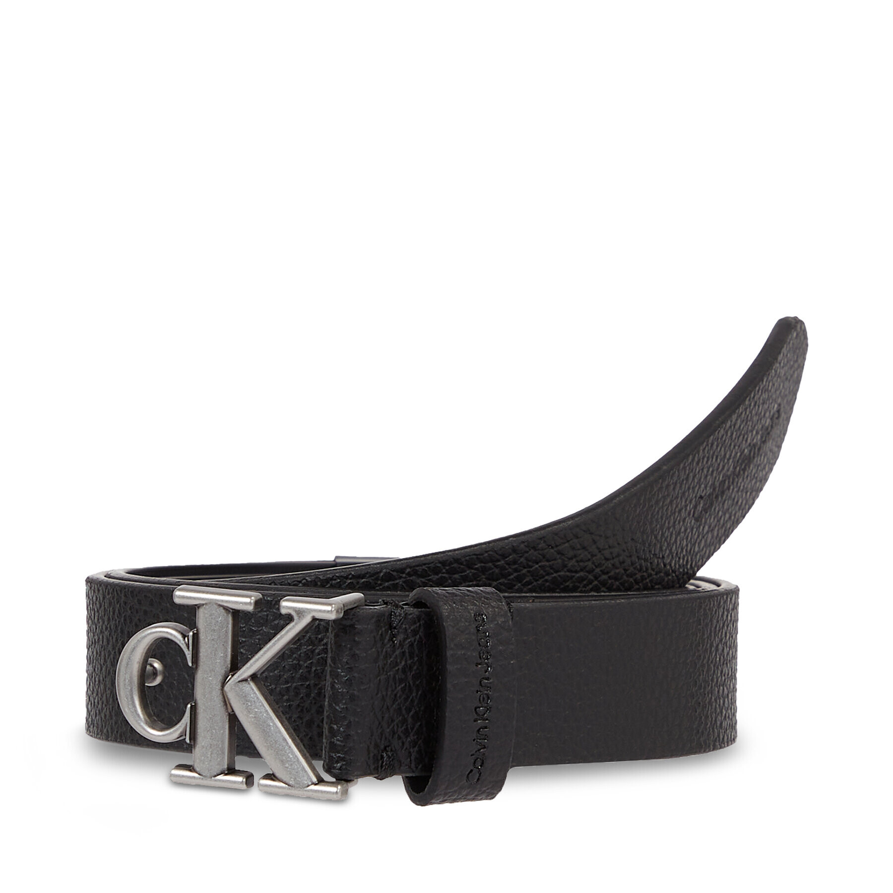 Calvin Klein Jeans Dámský pásek Round Mono Lthr Belt K60K611253 Černá - Pepit.cz