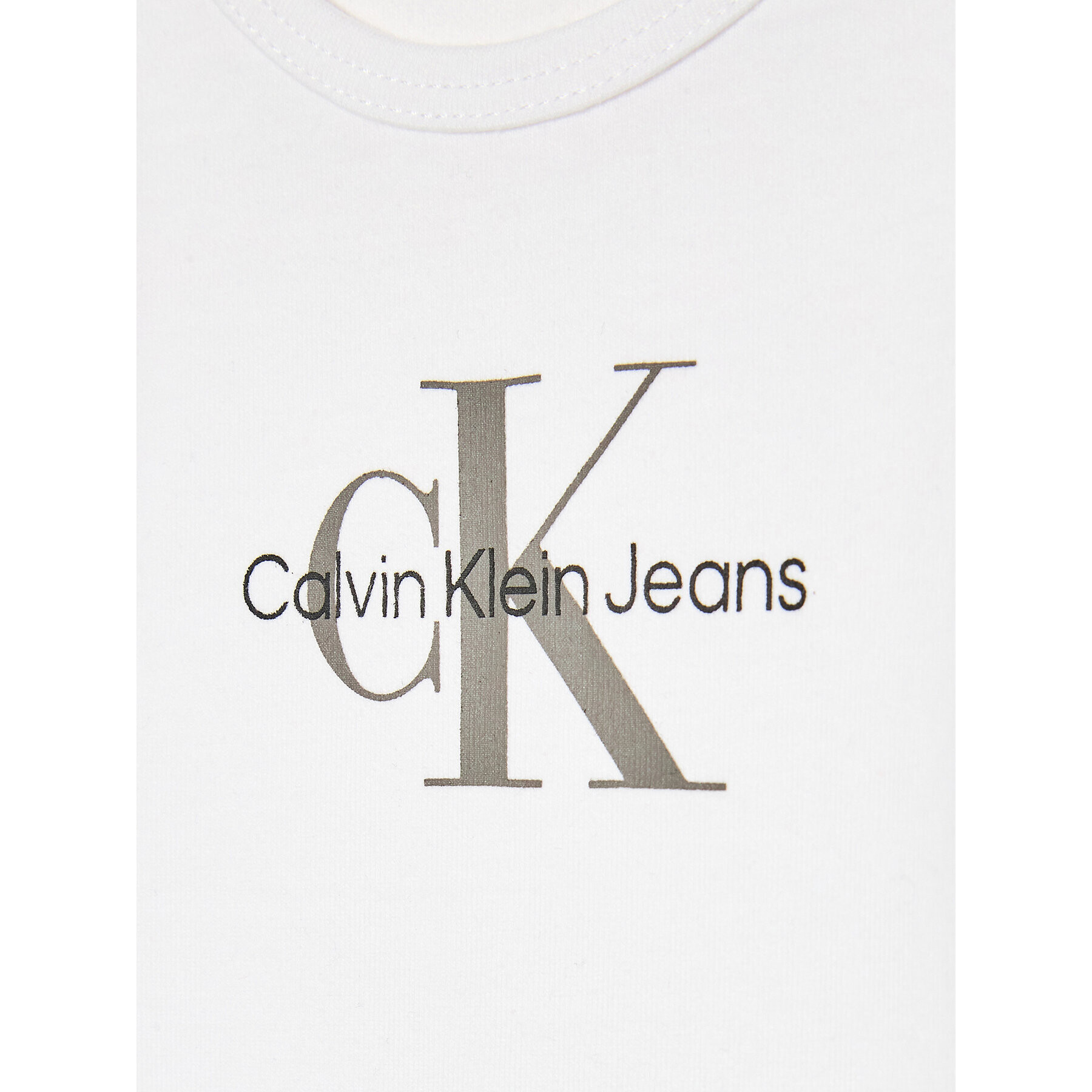 Calvin Klein Jeans Dětské body IN0IN00014 Bílá Regular Fit - Pepit.cz