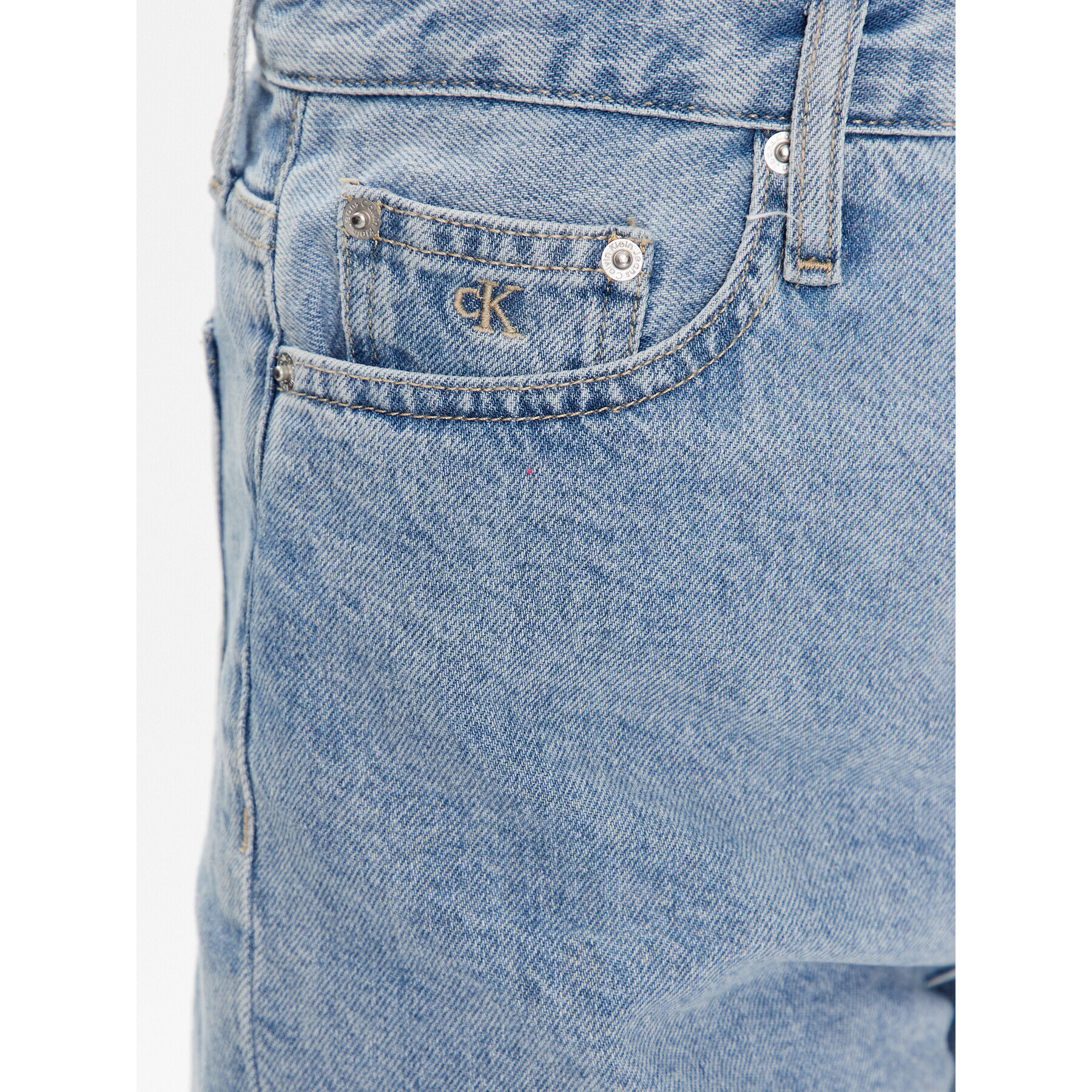 Calvin Klein Jeans Džínové šortky J20J220640 Modrá Regular Fit - Pepit.cz