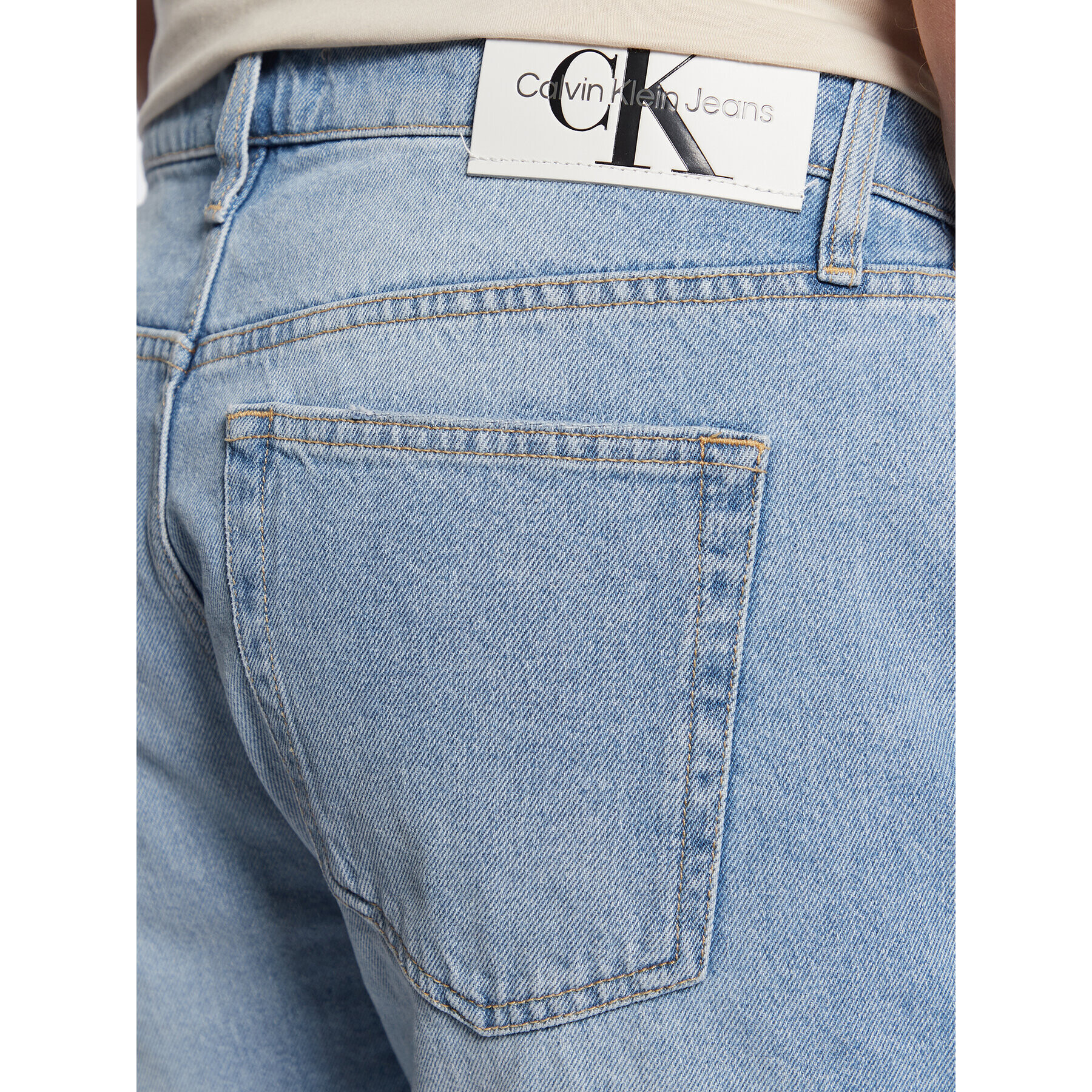 Calvin Klein Jeans Džínové šortky J30J322788 Modrá Regular Fit - Pepit.cz