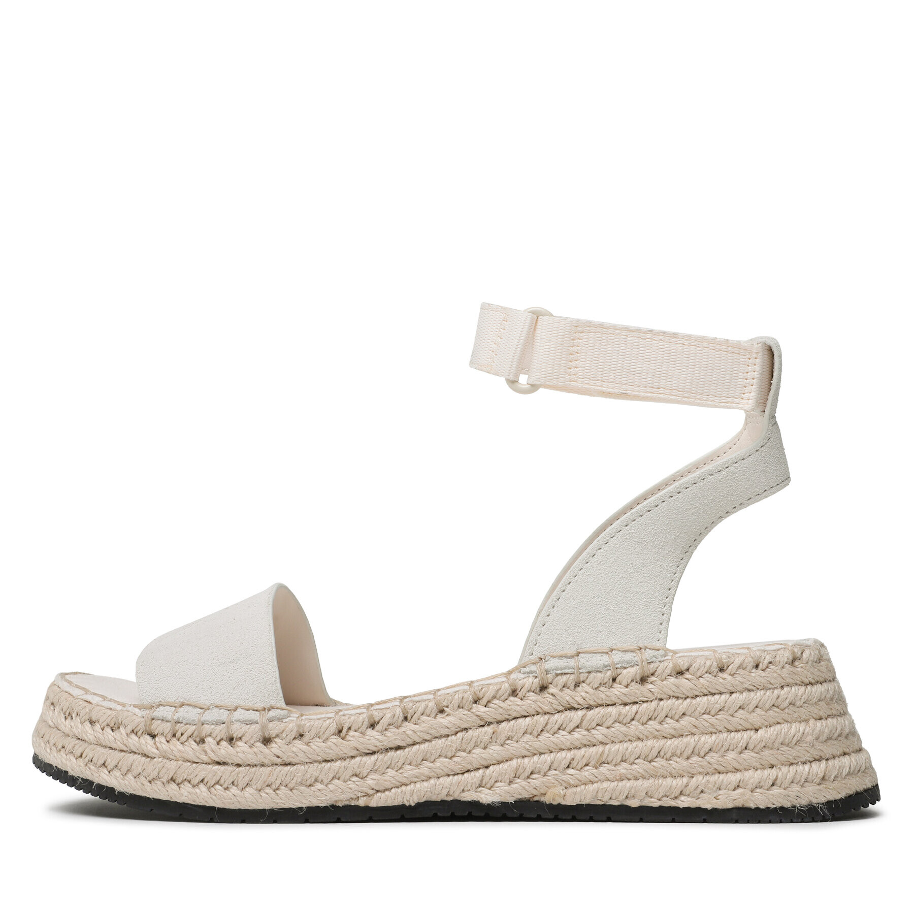 Calvin Klein Jeans Espadrilky Sport Wedge Rope Su Con YW0YW00977 Écru - Pepit.cz