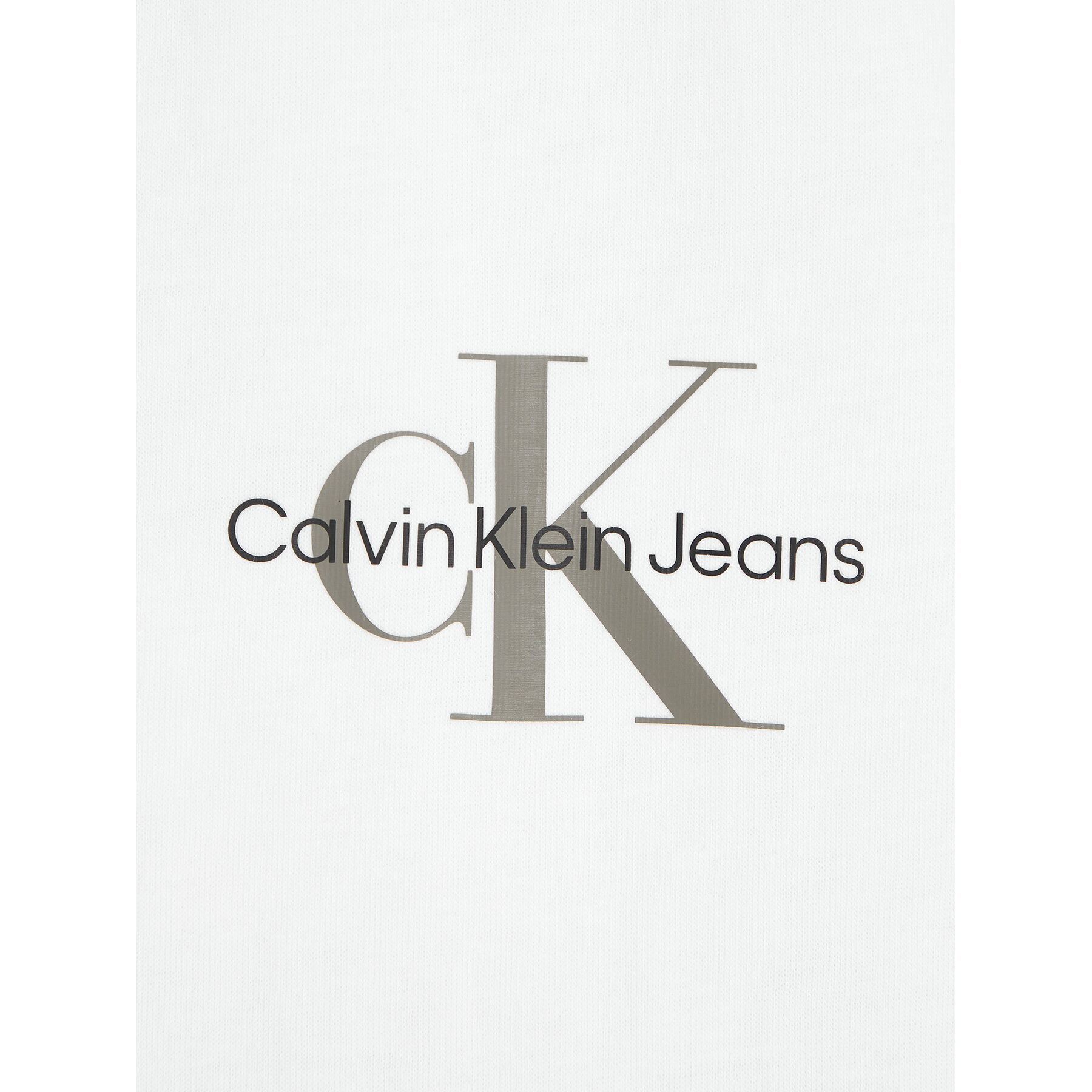 Calvin Klein Jeans Halenka IG0IG02192 Bílá Regular Fit - Pepit.cz