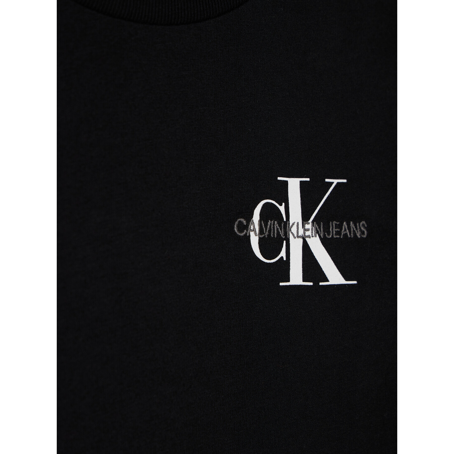 Calvin Klein Jeans Halenka Monogram IB0IB00613 Černá Regular Fit - Pepit.cz