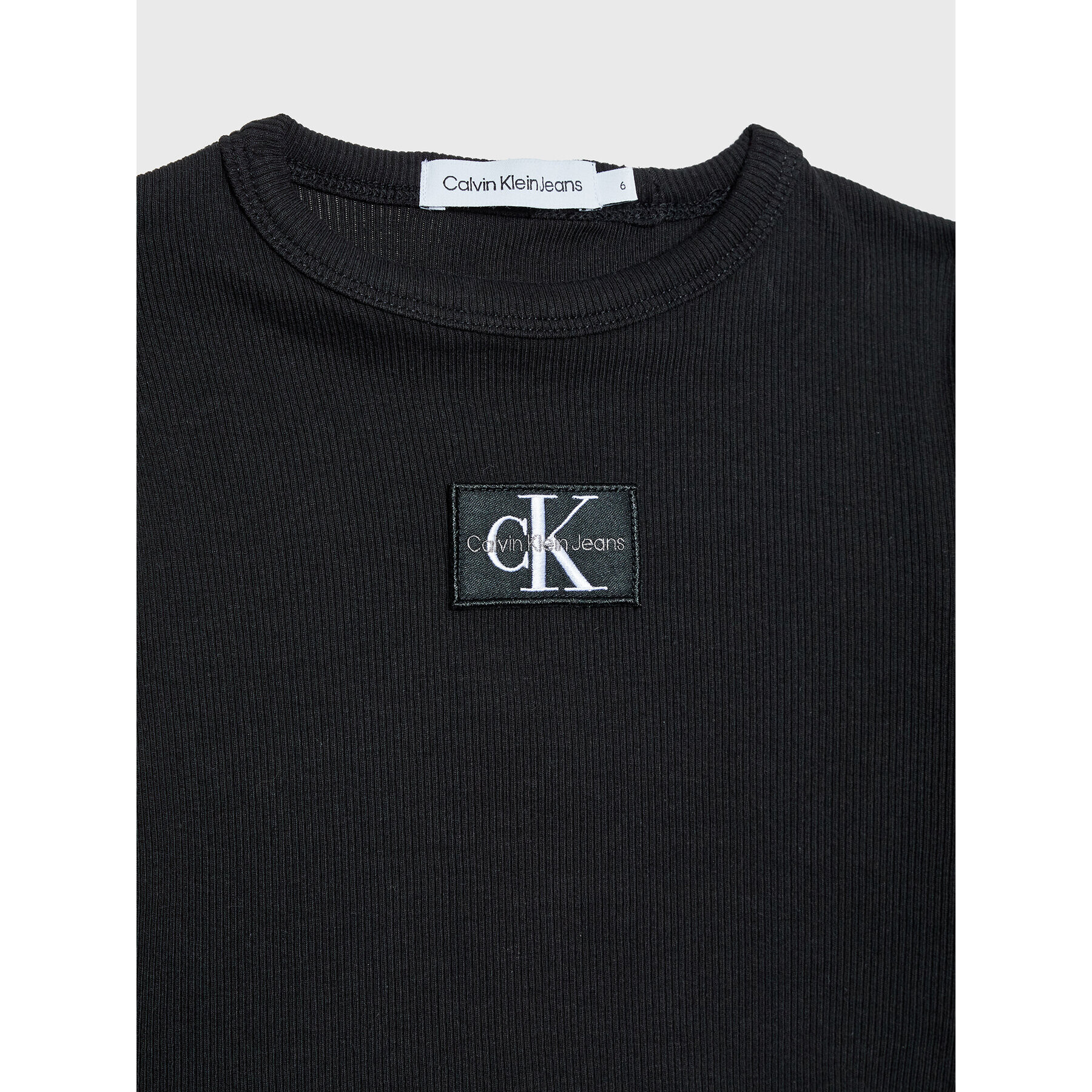 Calvin Klein Jeans Halenka Monogram IG0IG01571 Černá Regular Fit - Pepit.cz