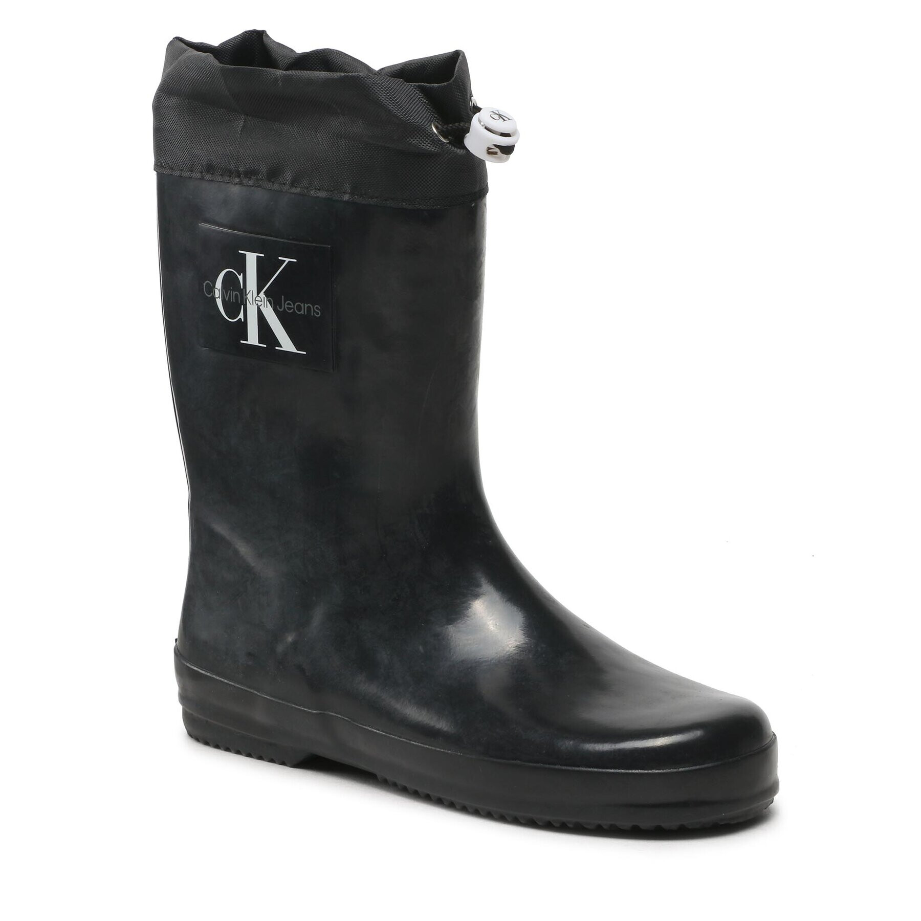 Calvin Klein Jeans Holínky Rain Boot V3X6-80425-0083 S Černá - Pepit.cz