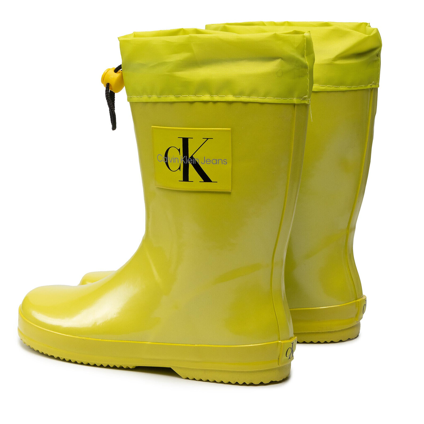 Calvin Klein Jeans Holínky Rain Boot V3XC-80153-0083 S Zelená - Pepit.cz