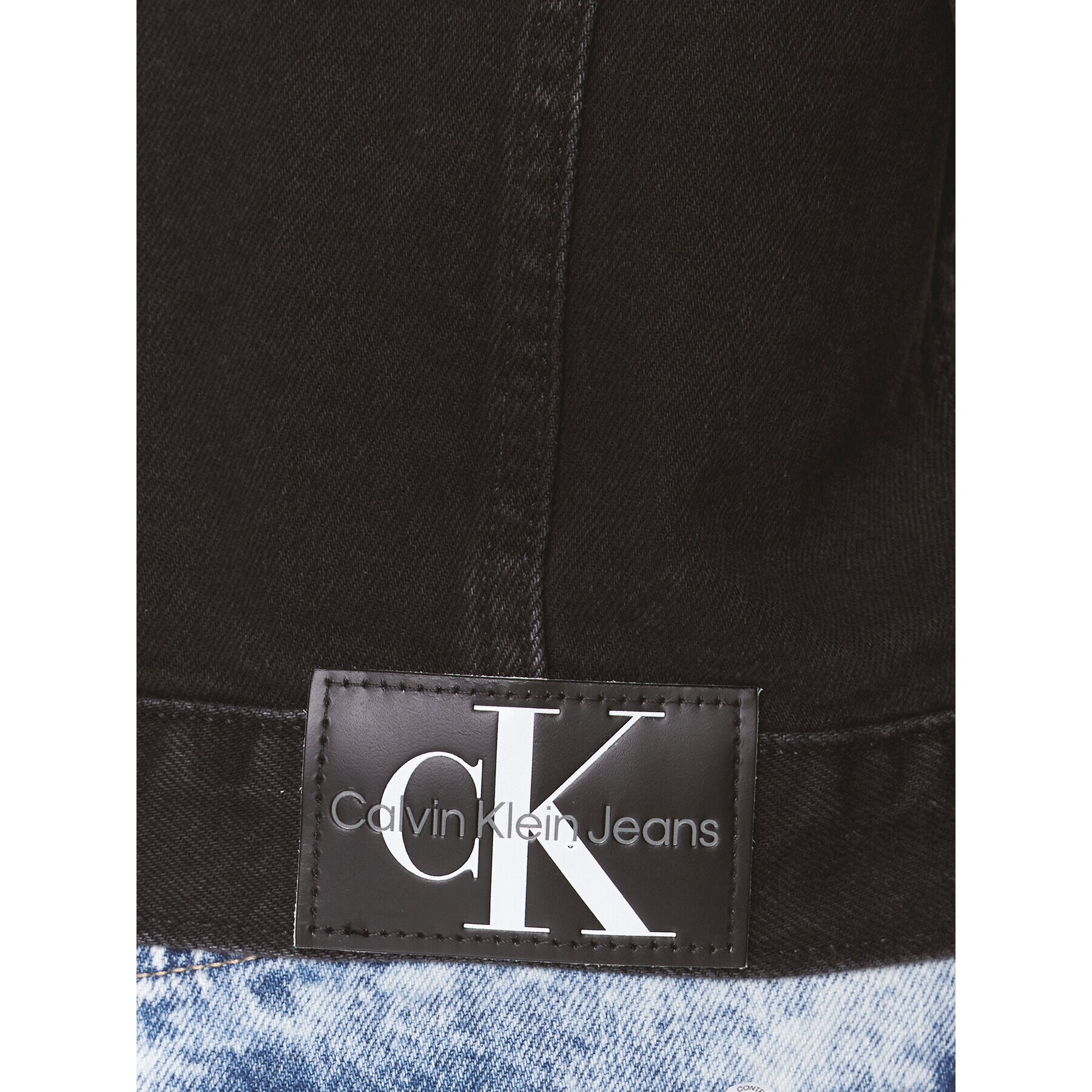 Calvin Klein Jeans Jeansová bunda 90's J20J221820 Černá Regular Fit - Pepit.cz