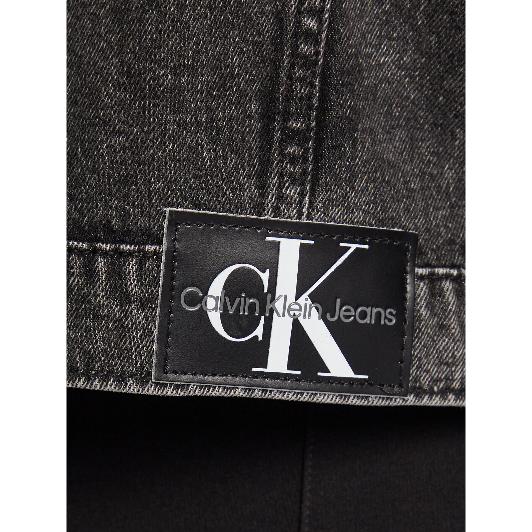 Calvin Klein Jeans Jeansová bunda J20J220231 Šedá Regular Fit - Pepit.cz