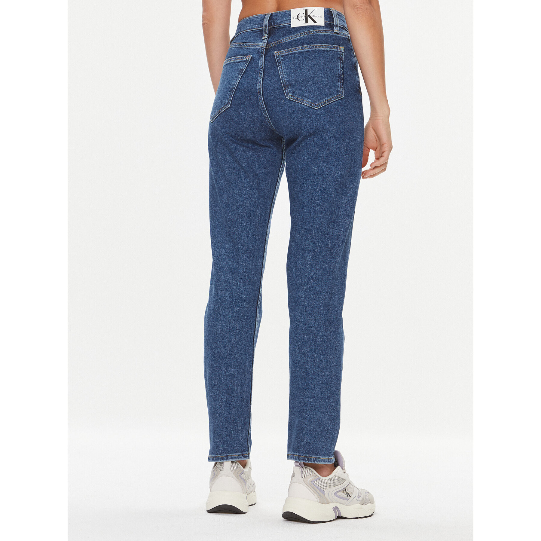 Calvin Klein Jeans Jeansy Authentic J20J221831 Modrá Straight Fit - Pepit.cz