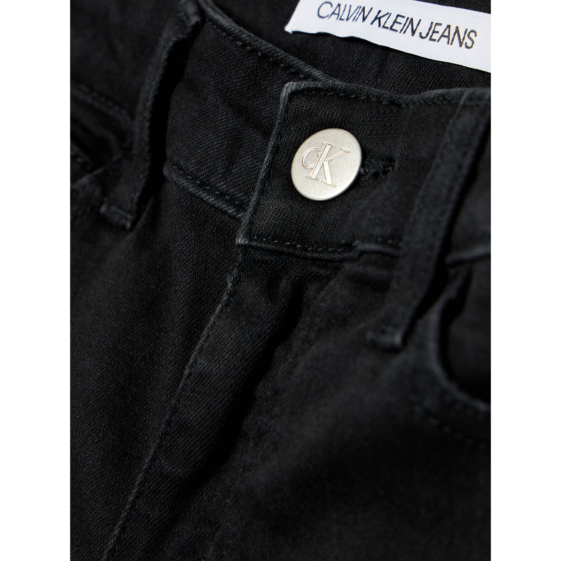 Calvin Klein Jeans Jeansy Clean Black Strech IG0IG01206 Černá Skinny Fit - Pepit.cz