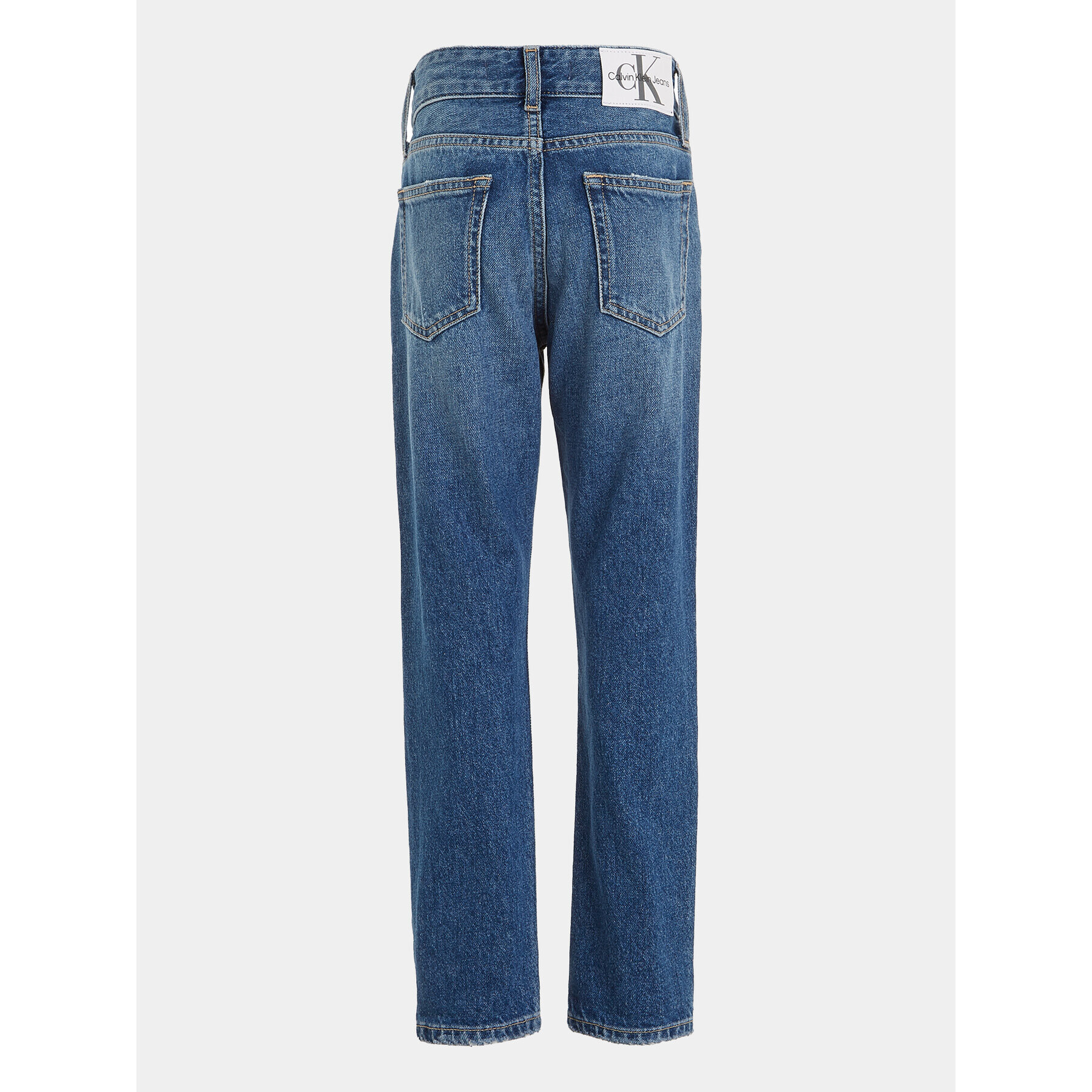 Calvin Klein Jeans Jeansy Dad IB0IB01786 Modrá Tapered Fit - Pepit.cz