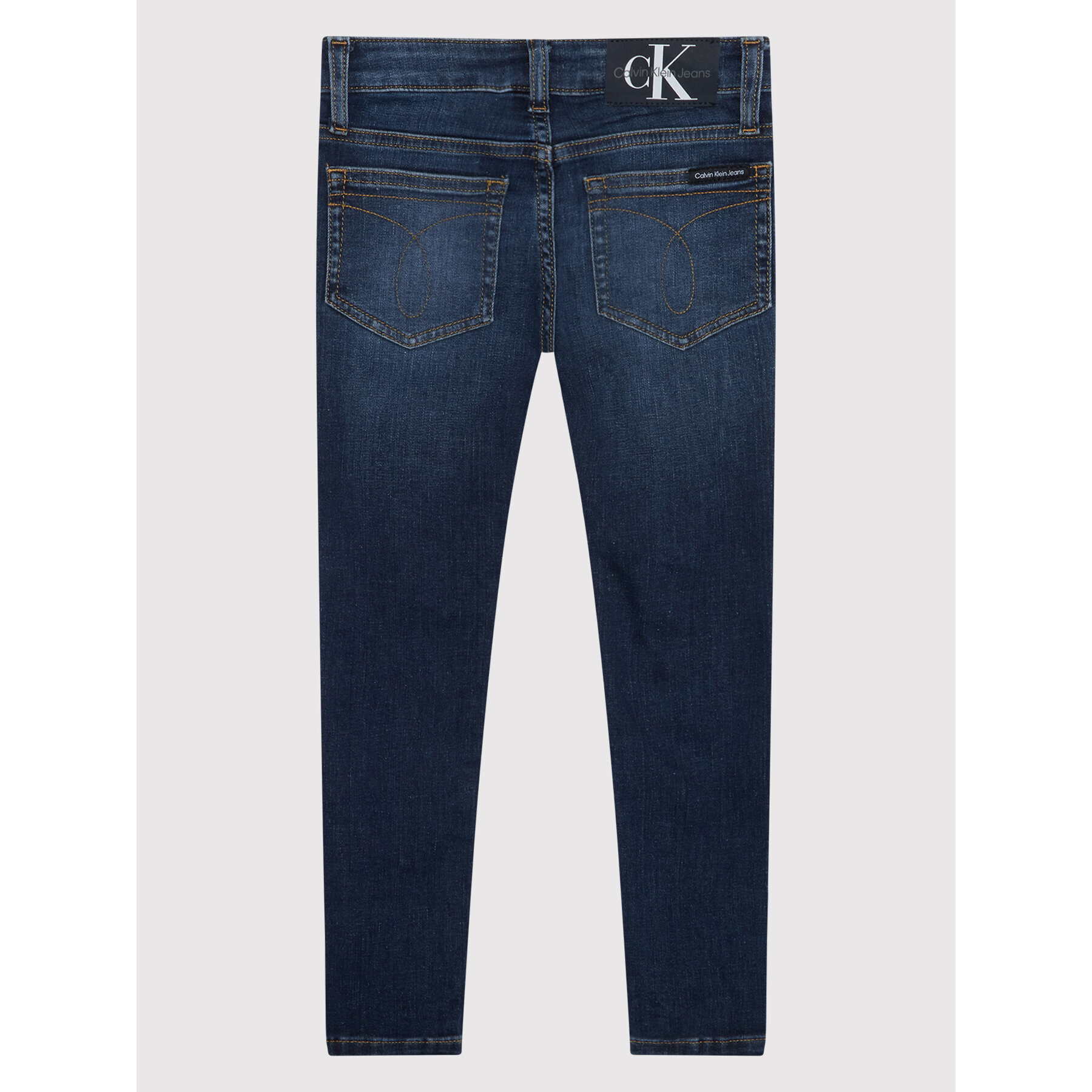 Calvin Klein Jeans Jeansy Ess IB0IB01073 Tmavomodrá Skinny Fit - Pepit.cz