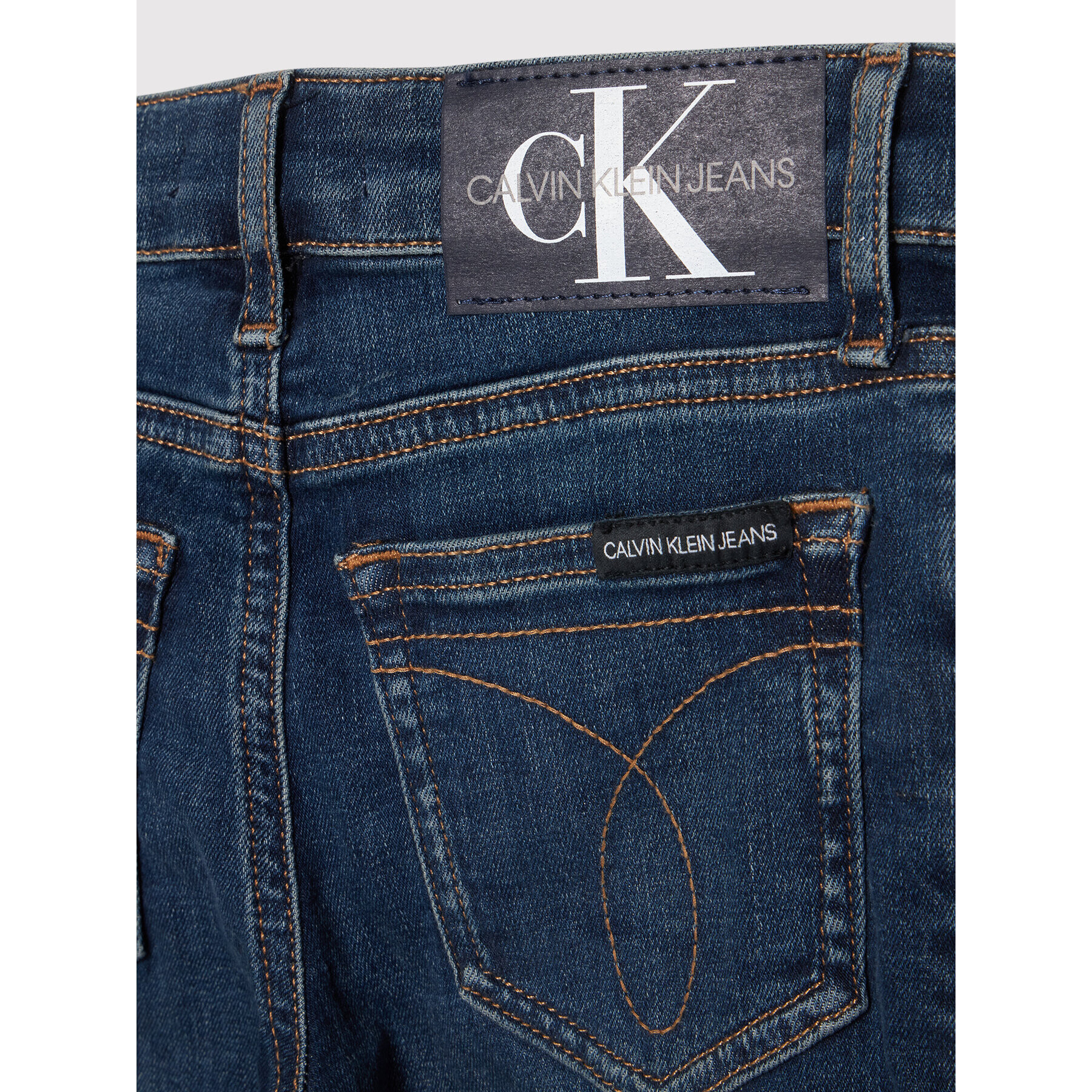 Calvin Klein Jeans Jeansy Ess IG0IG01073 Tmavomodrá Skinny Fit - Pepit.cz