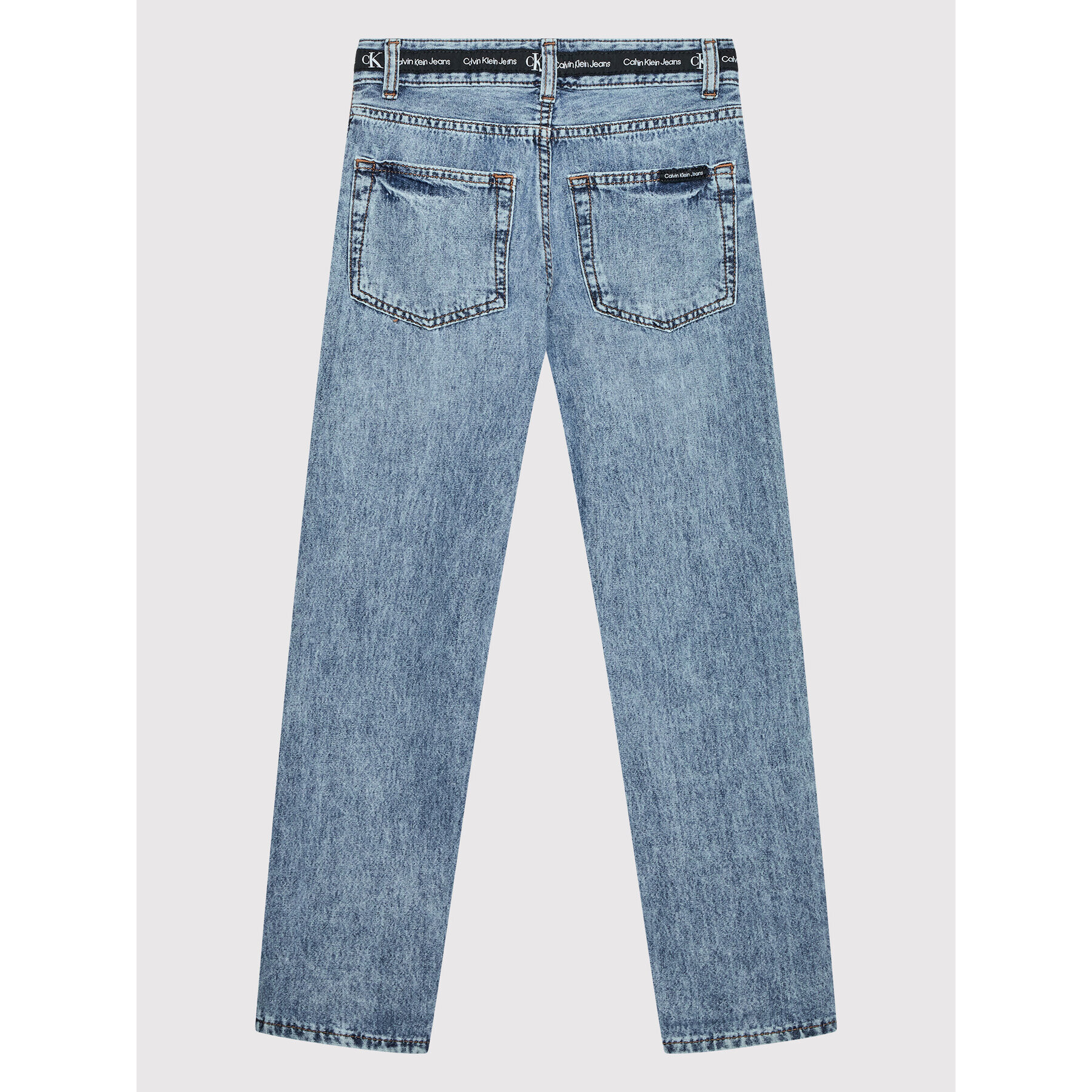 Calvin Klein Jeans Jeansy IB0IB01200 Modrá Regular Fit - Pepit.cz