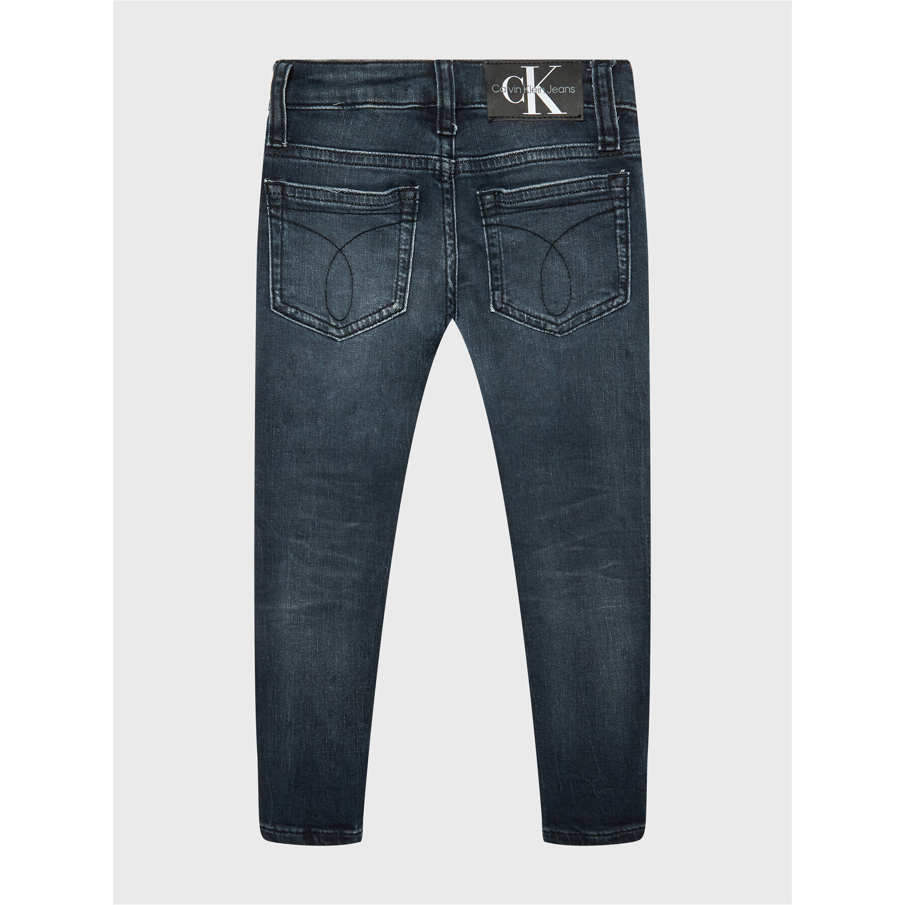 Calvin Klein Jeans Jeansy IB0IB01258 Tmavomodrá Skinny Fit - Pepit.cz