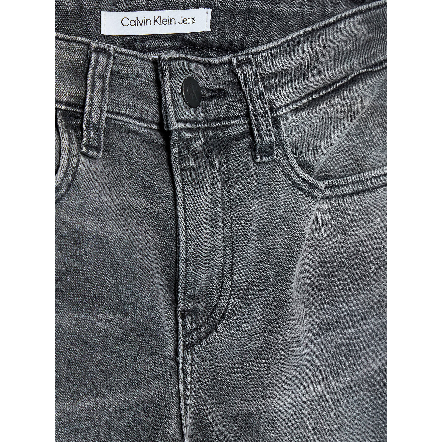 Calvin Klein Jeans Jeansy IB0IB01263 Šedá Slim Fit - Pepit.cz