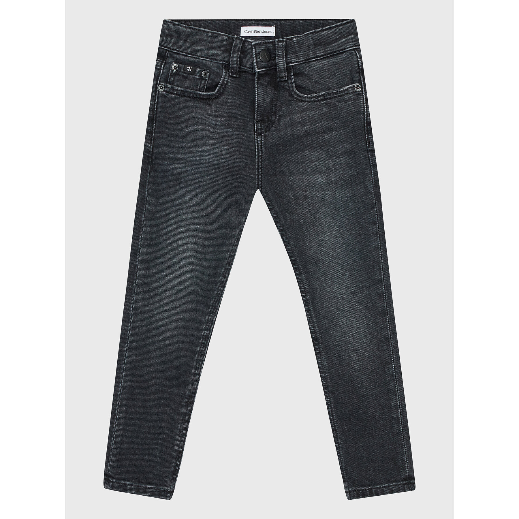 Calvin Klein Jeans Jeansy IB0IB01373 Černá Regular Fit - Pepit.cz