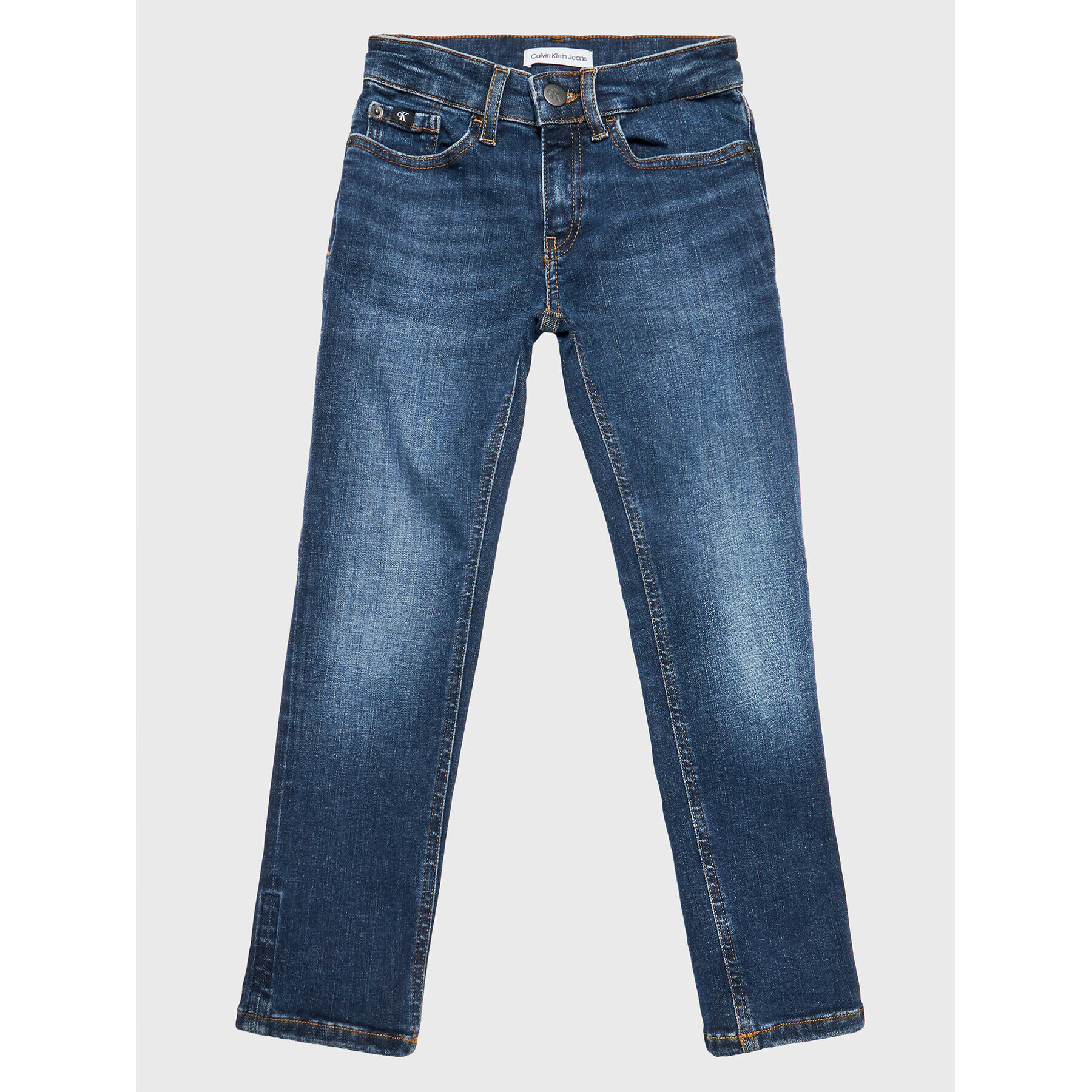 Calvin Klein Jeans Jeansy IB0IB01376 Modrá Slim Fit - Pepit.cz