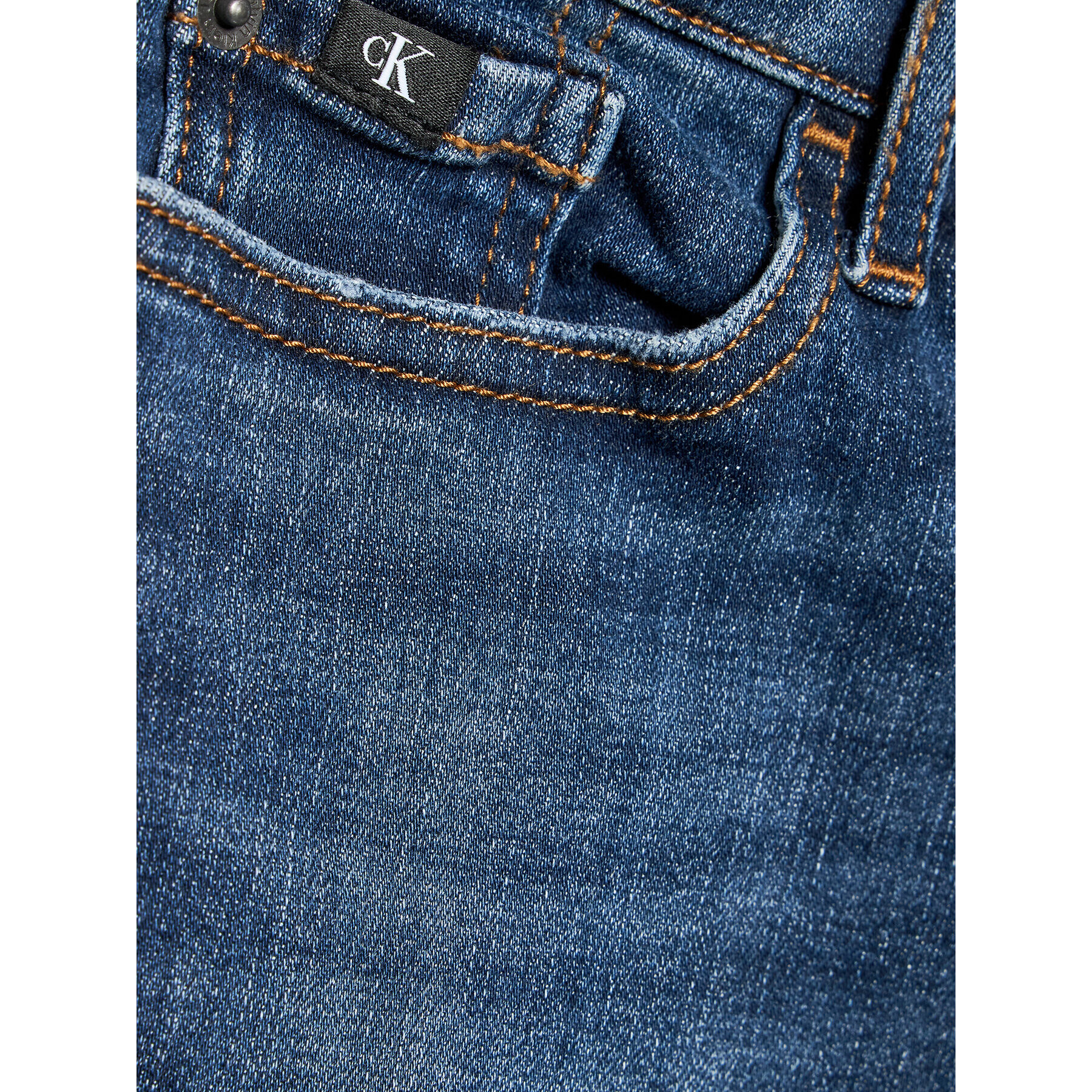 Calvin Klein Jeans Jeansy IB0IB01376 Modrá Slim Fit - Pepit.cz