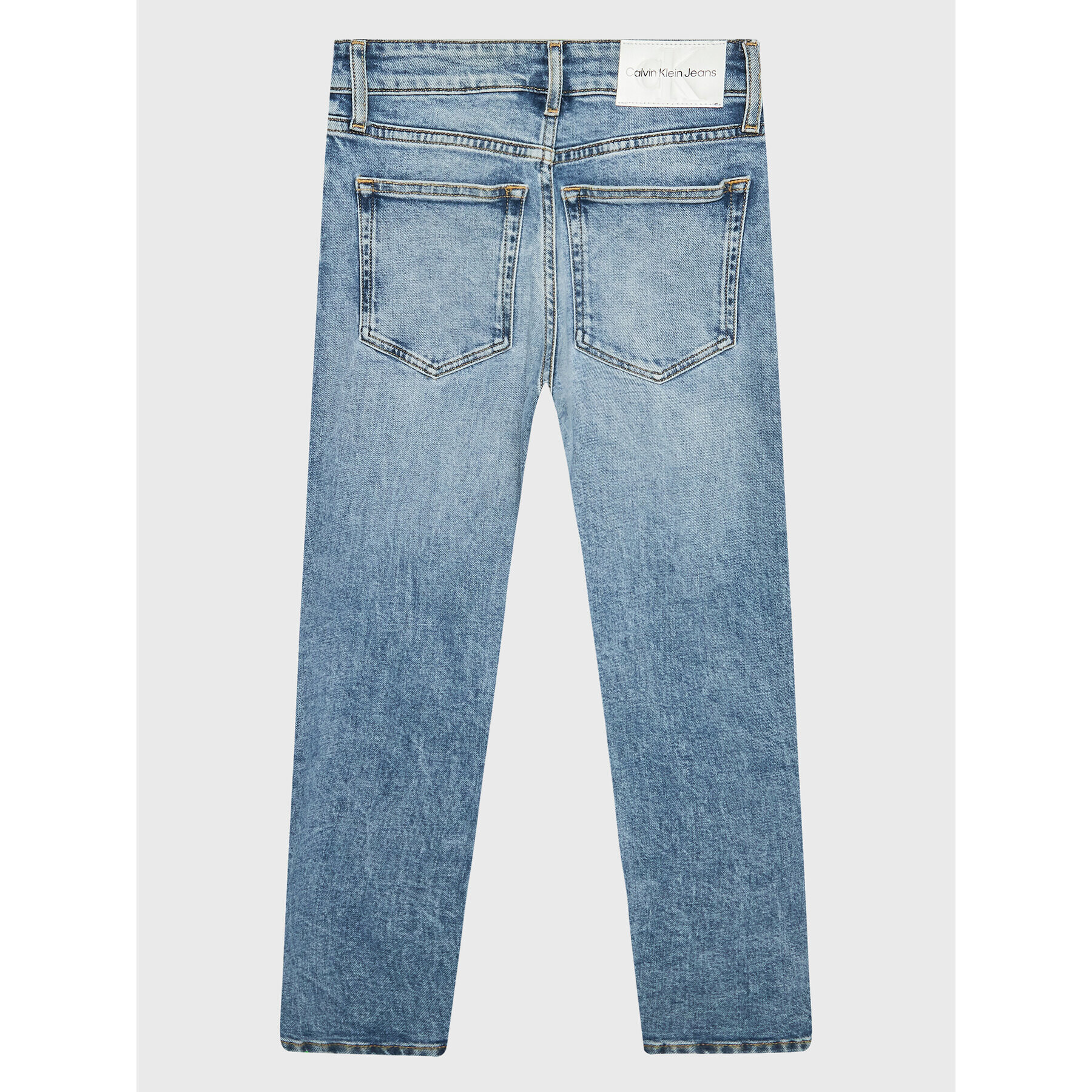 Calvin Klein Jeans Jeansy IB0IB01377 Modrá Skater Fit - Pepit.cz