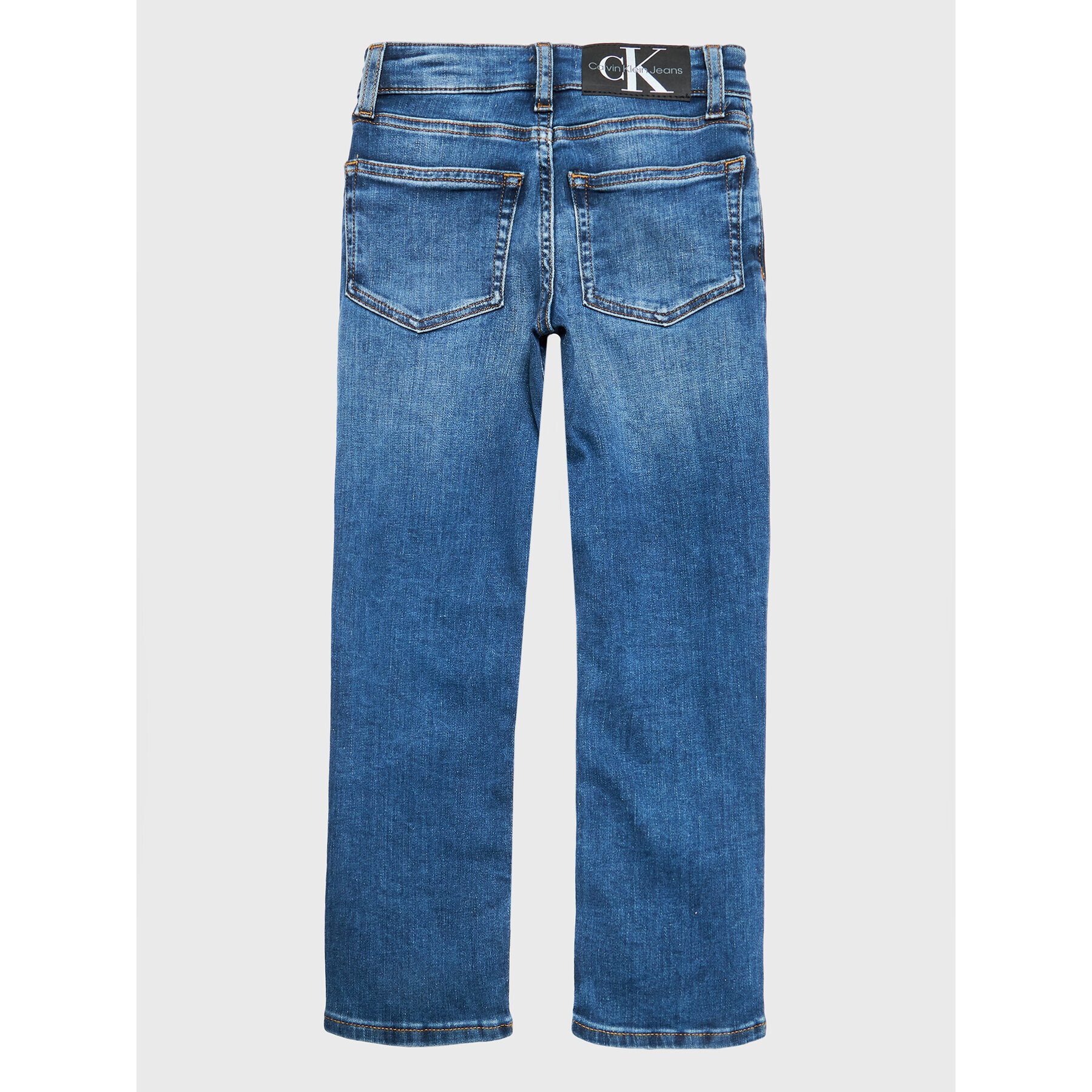 Calvin Klein Jeans Jeansy IB0IB01382 Modrá Regular Fit - Pepit.cz