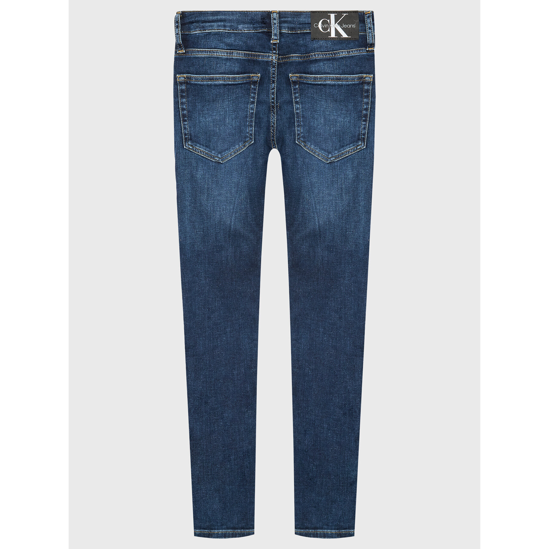 Calvin Klein Jeans Jeansy IB0IB01464 Tmavomodrá Skinny Fit - Pepit.cz