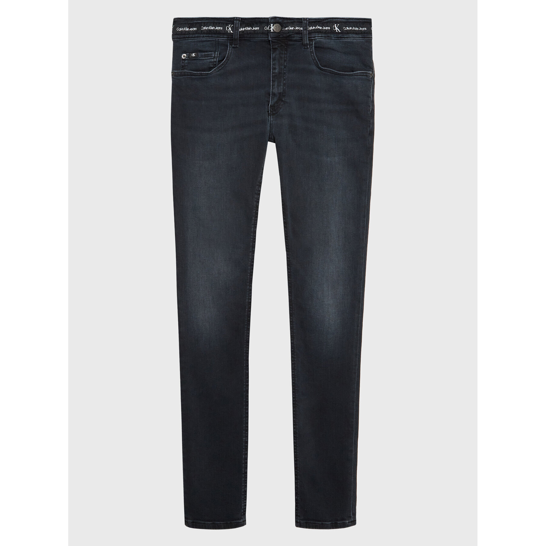 Calvin Klein Jeans Jeansy IB0IB01546 Tmavomodrá Skinny Fit - Pepit.cz