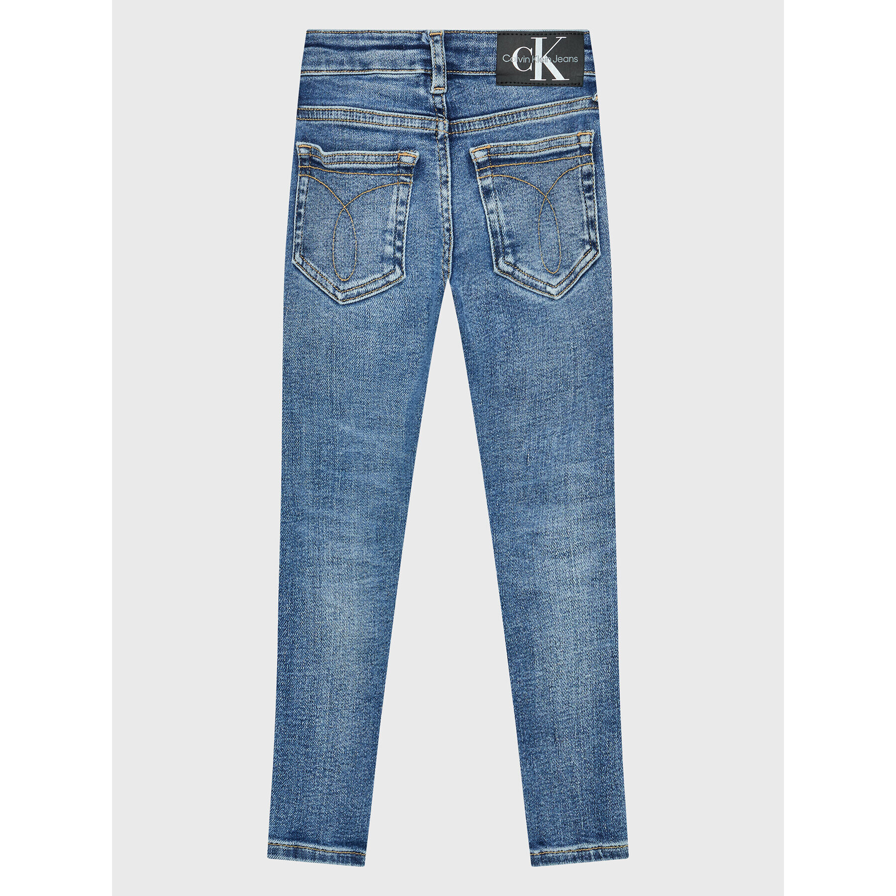 Calvin Klein Jeans Jeansy IB0IB01551 Modrá Skinny Fit - Pepit.cz