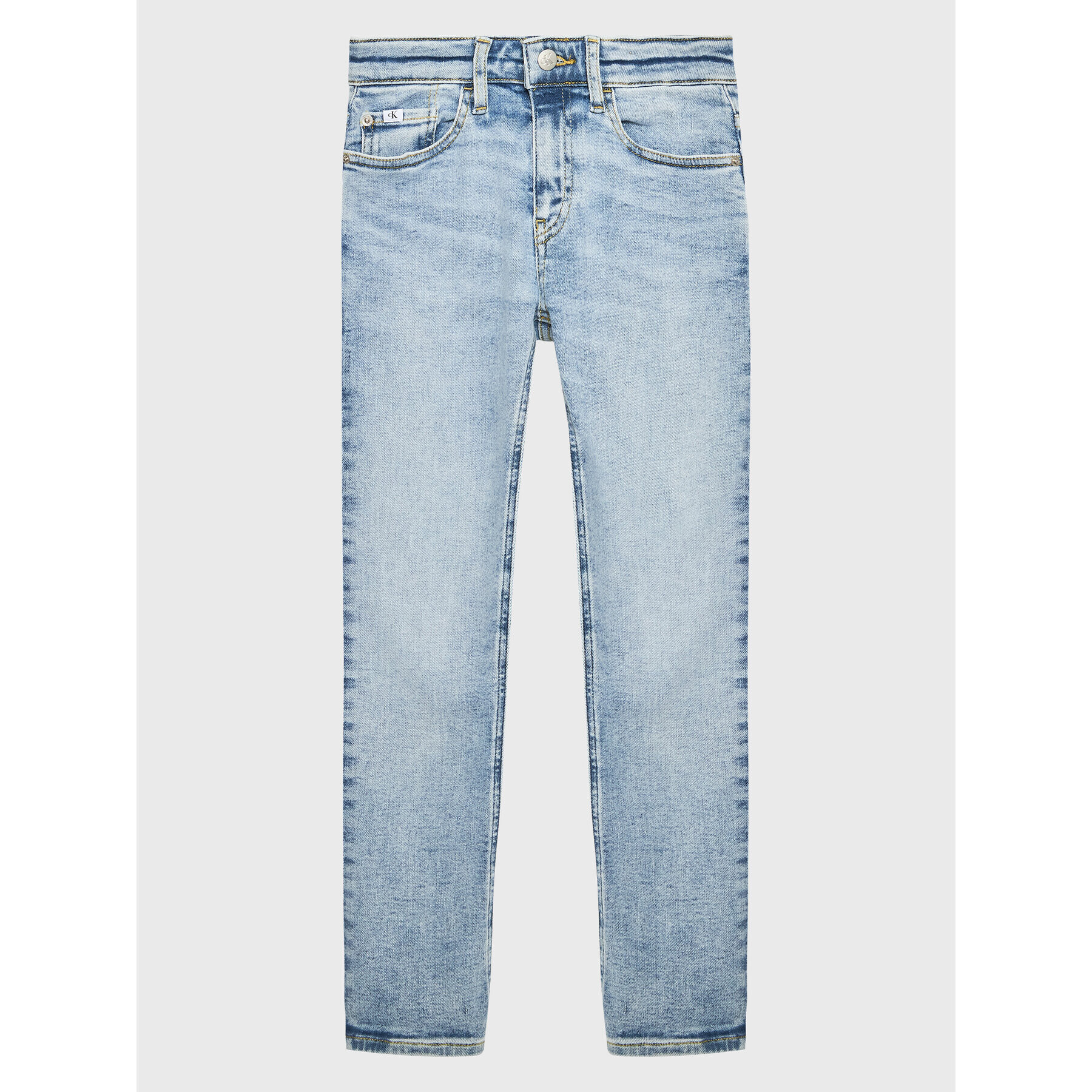 Calvin Klein Jeans Jeansy IB0IB01555 Modrá Slim Fit - Pepit.cz