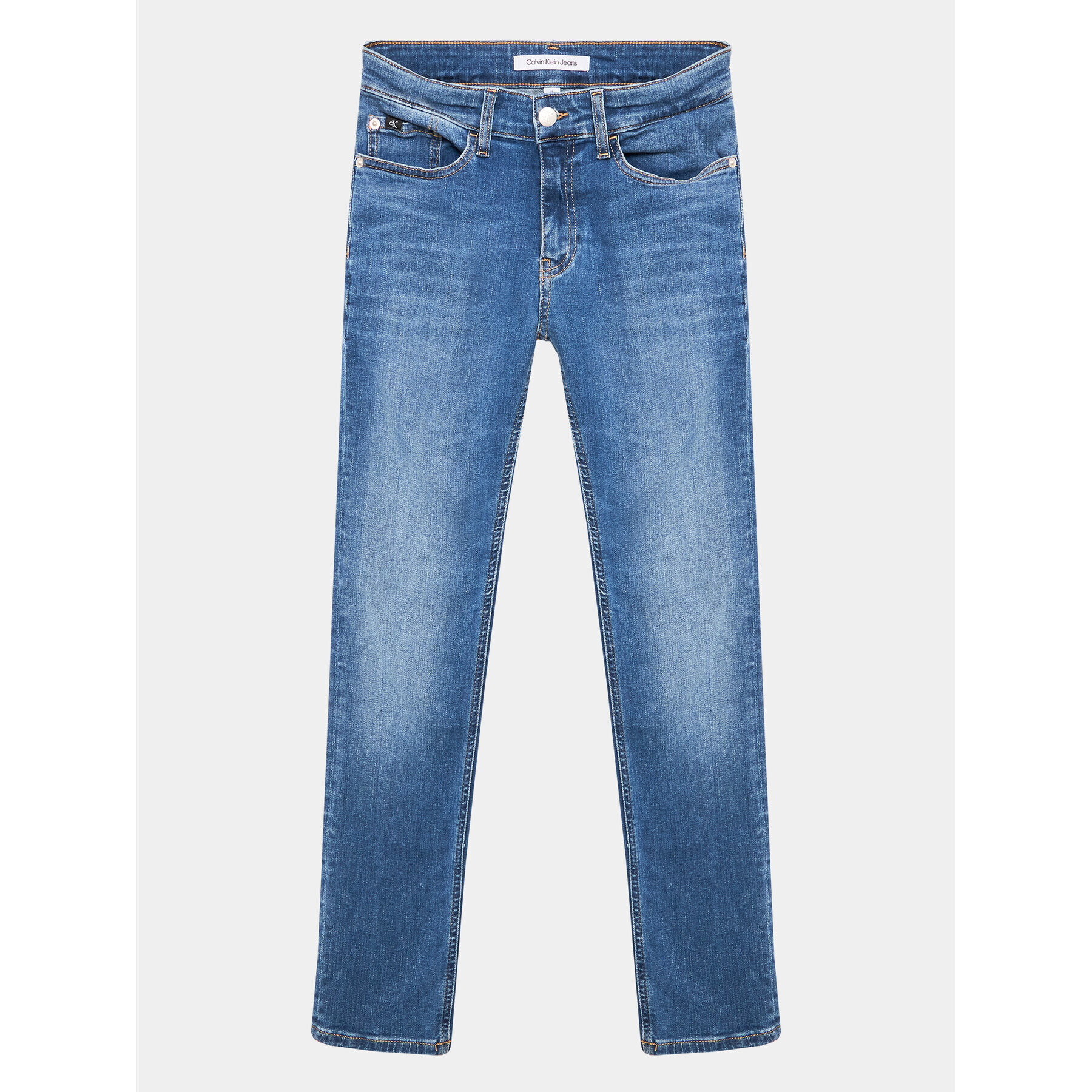 Calvin Klein Jeans Jeansy IB0IB01586 Modrá Slim Fit - Pepit.cz