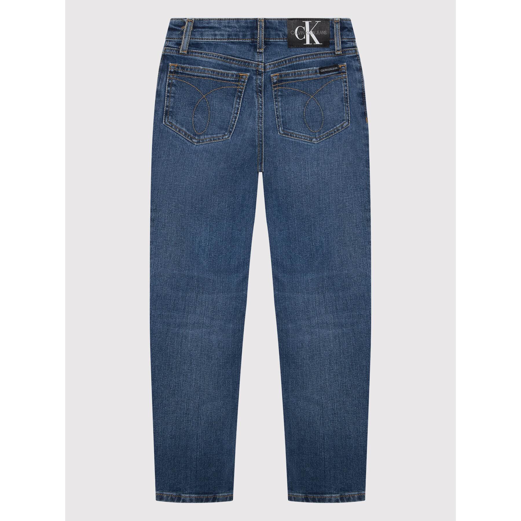 Calvin Klein Jeans Jeansy IG0IG01241 Tmavomodrá Relaxed Fit - Pepit.cz