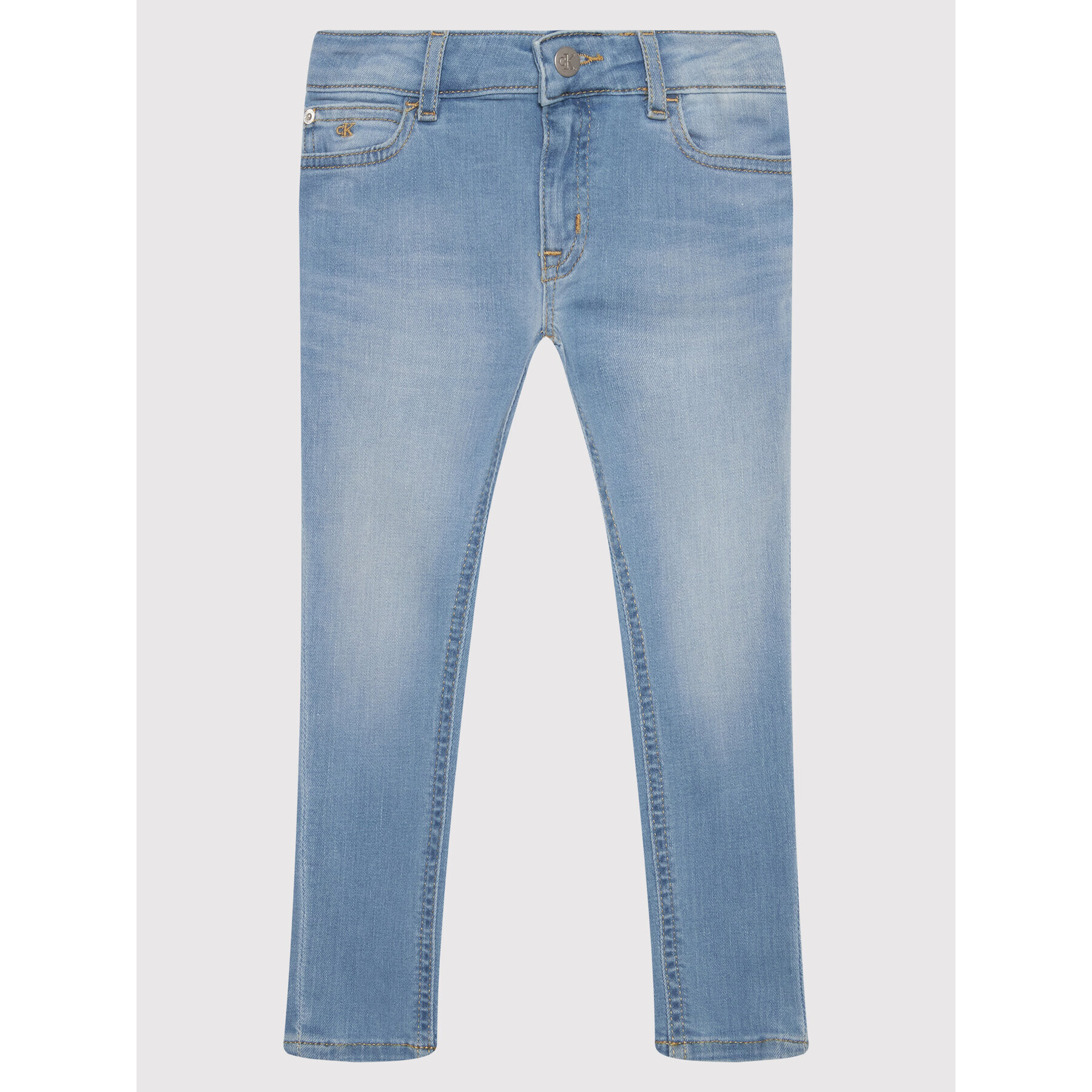 Calvin Klein Jeans Jeansy IG0IG01464 Modrá Skinny Fit - Pepit.cz