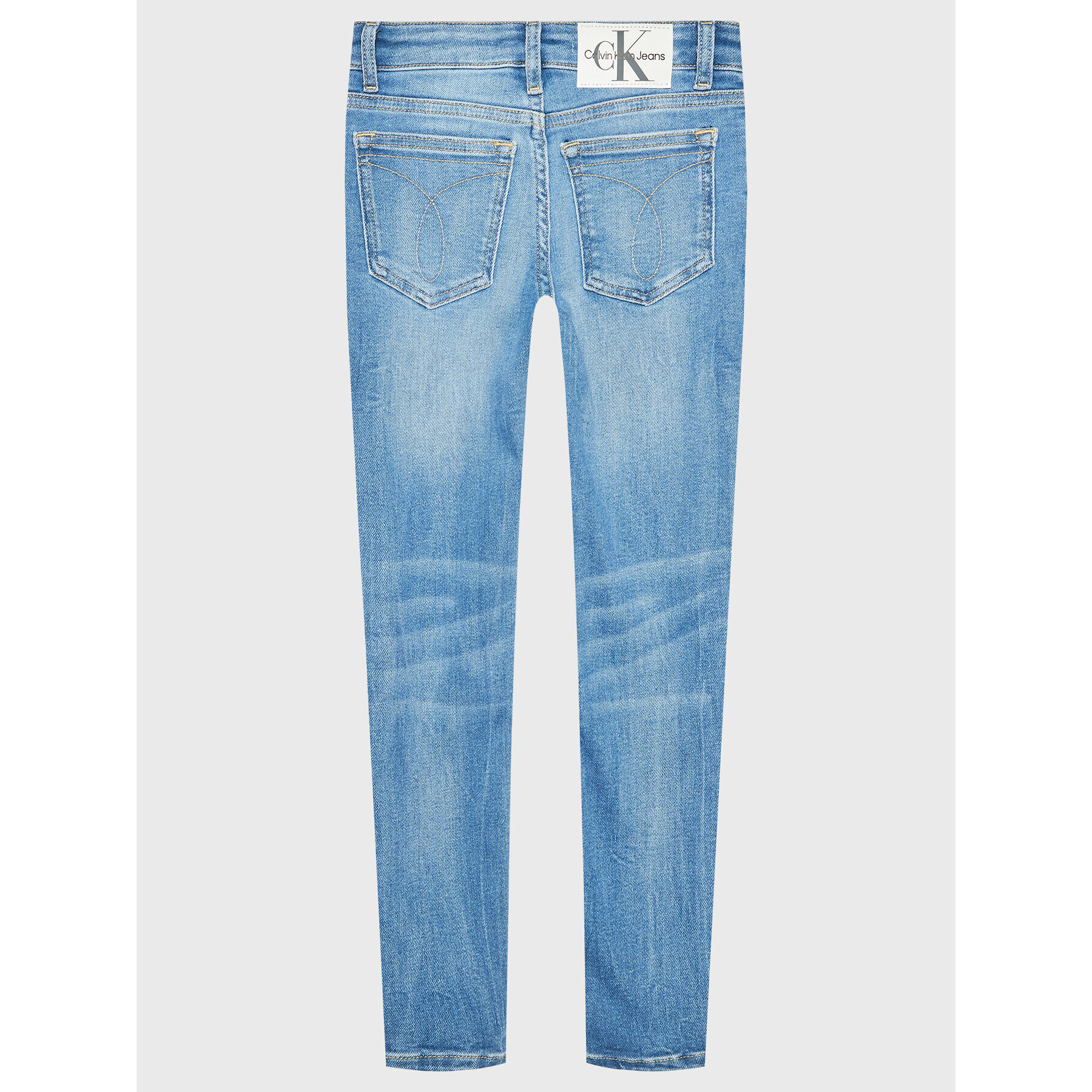 Calvin Klein Jeans Jeansy IG0IG01501 Modrá Skinny Fit - Pepit.cz