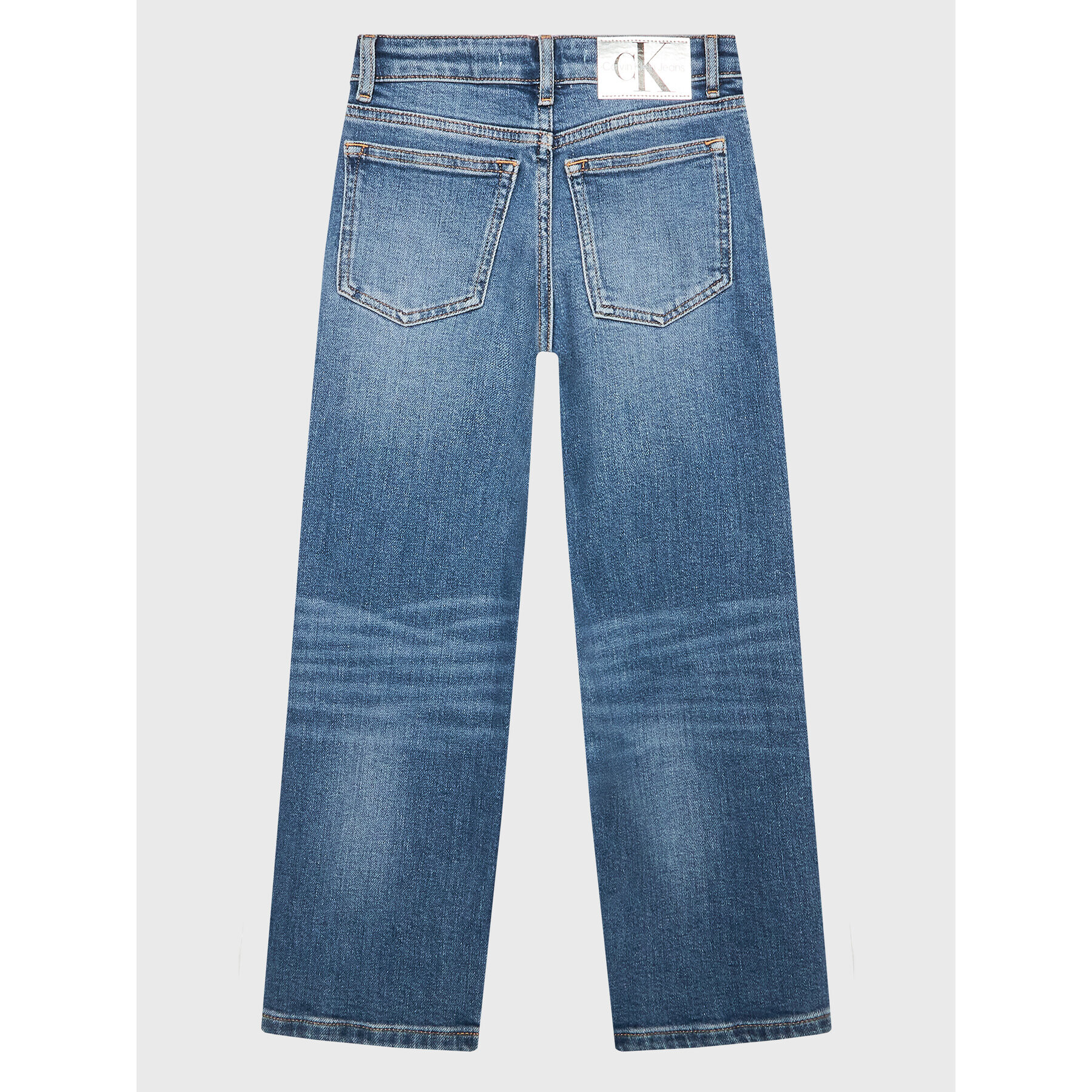 Calvin Klein Jeans Jeansy IG0IG01507 Modrá Relaxed Fit - Pepit.cz