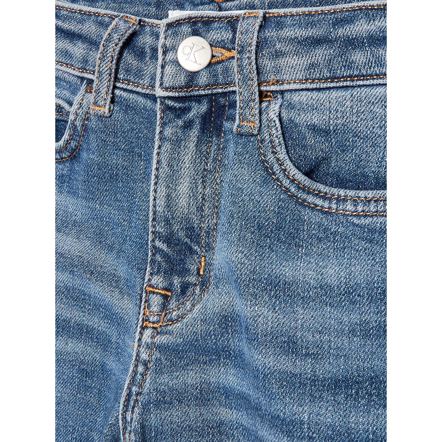 Calvin Klein Jeans Jeansy IG0IG01507 Modrá Relaxed Fit - Pepit.cz